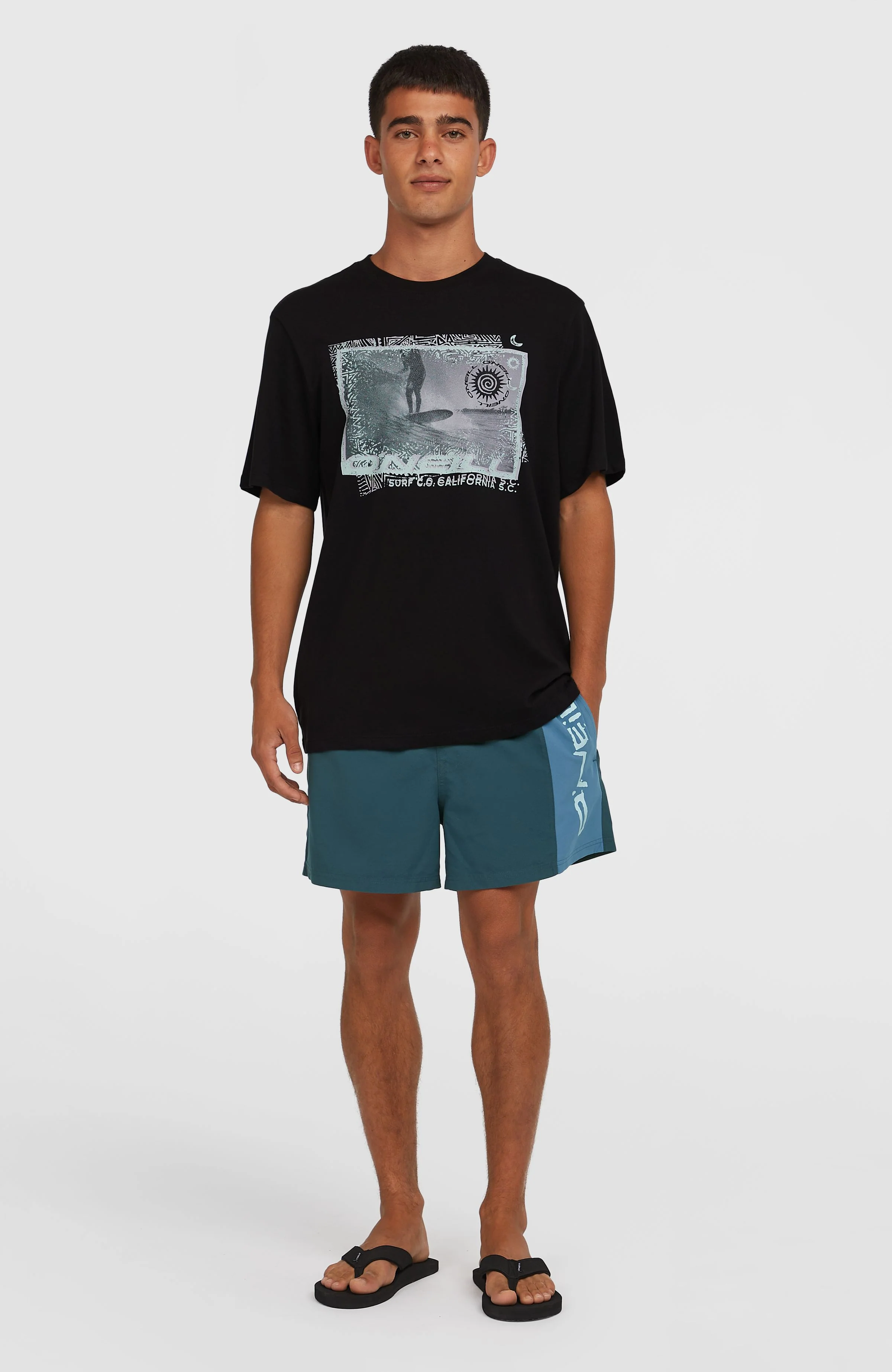Photo Print T-Shirt | Black Out