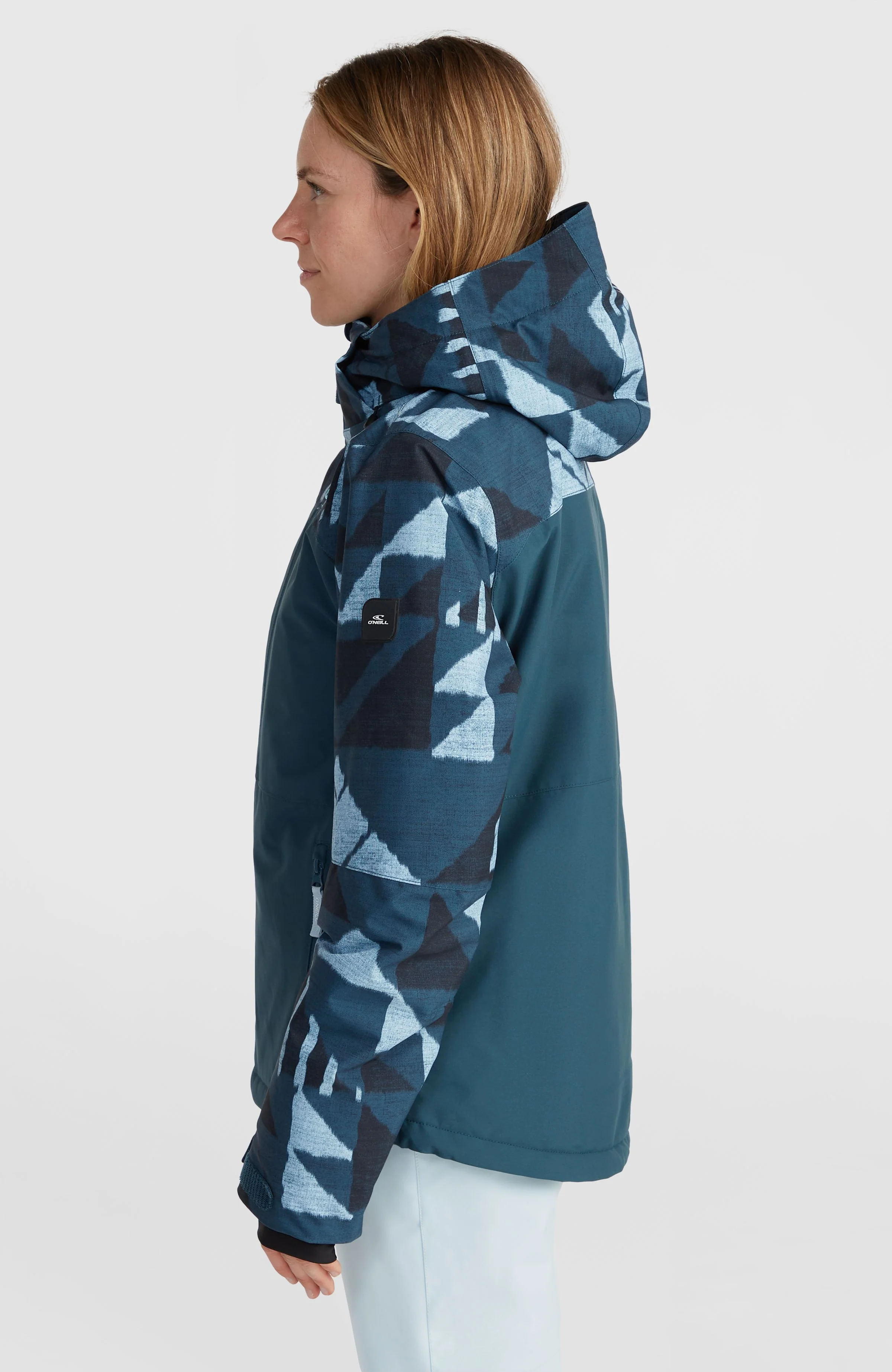 Aplite Plus Snow Jacket | Blue Triangle Ikat