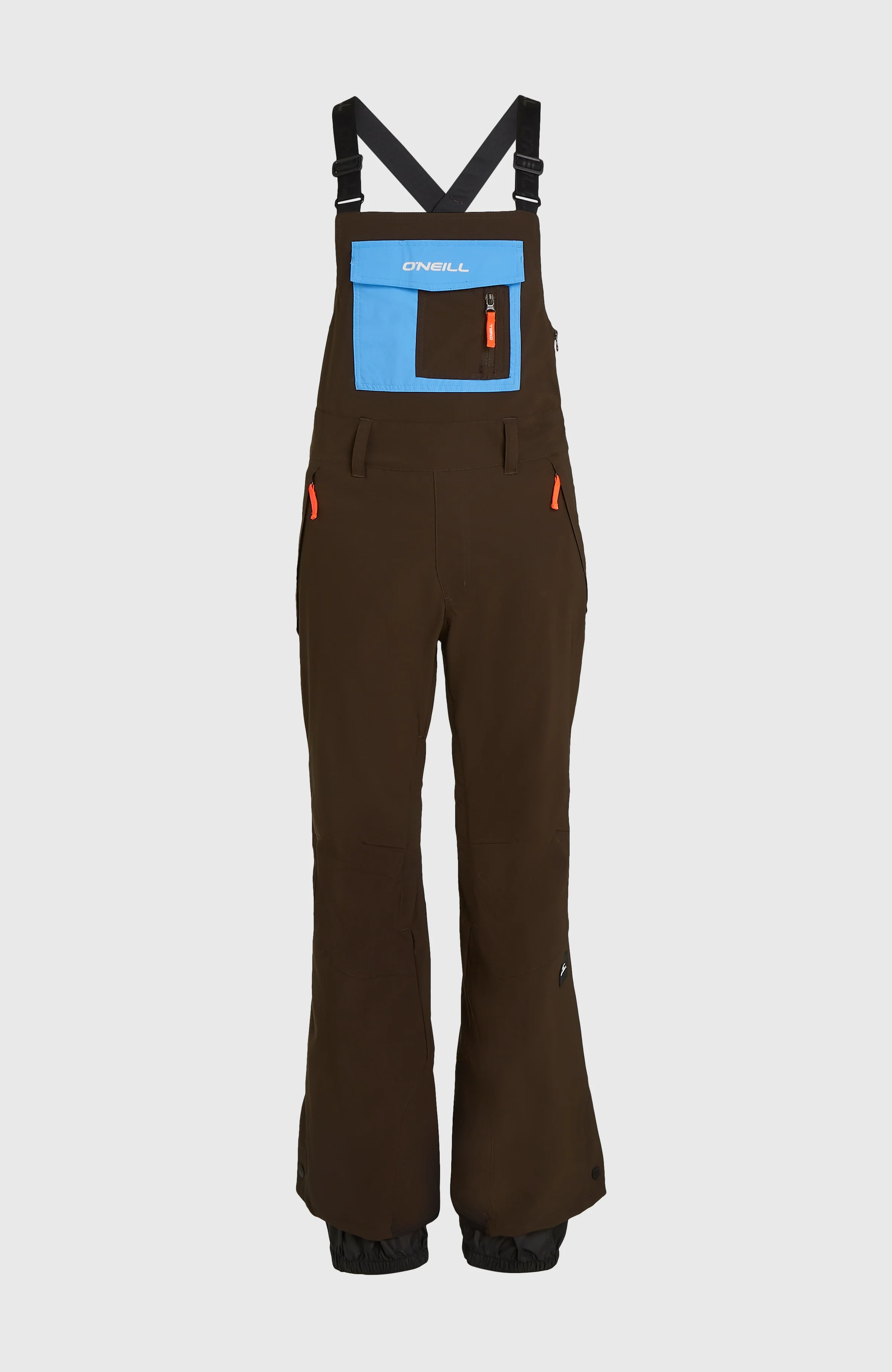 FWC'Peak Bib Snow Pants | Coffee Bean Colour Block