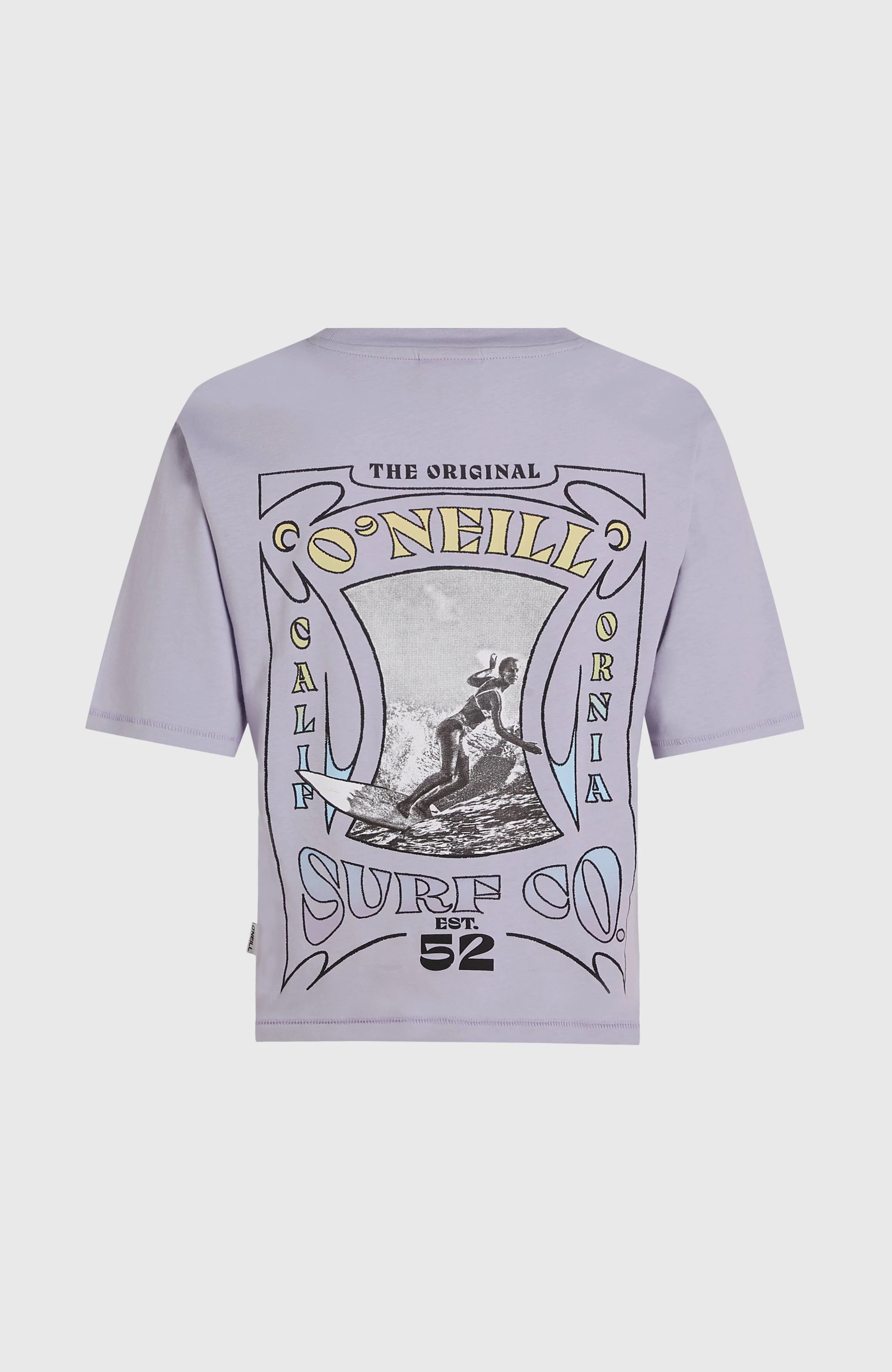 Summer Musthaves Back Print T-Shirt | Purple Gleam