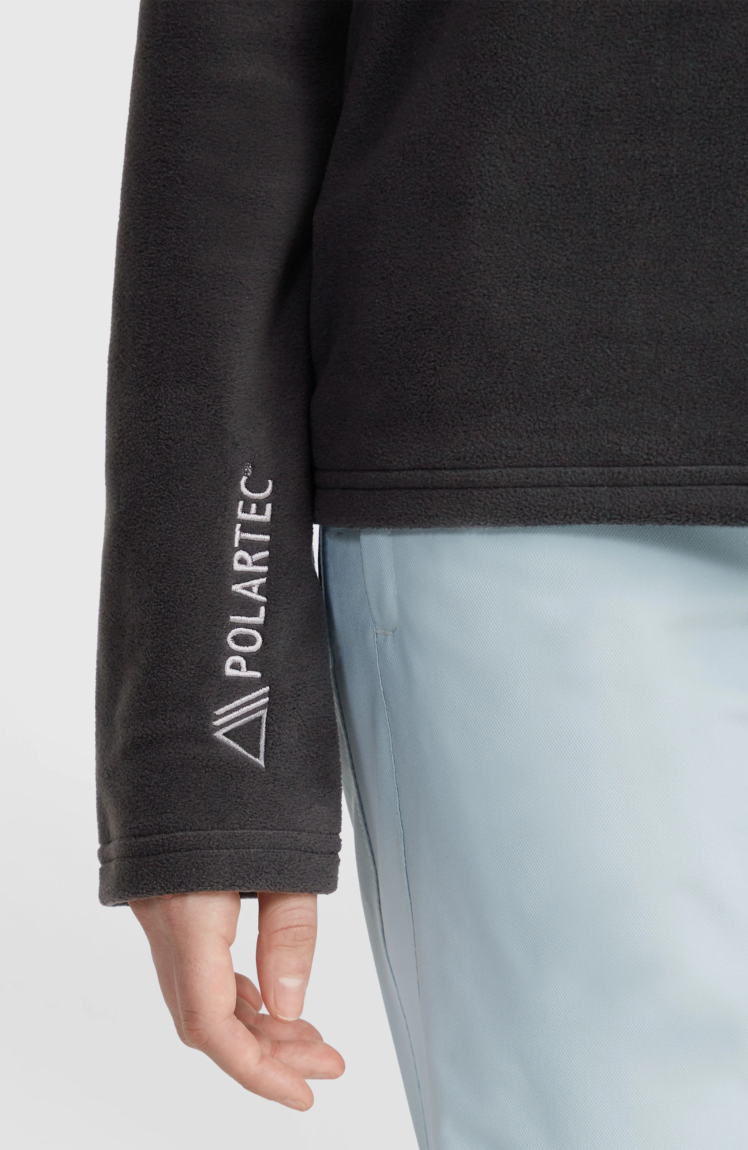 Jack's Polartec® 100 Half-Zip Fleece | Black Out