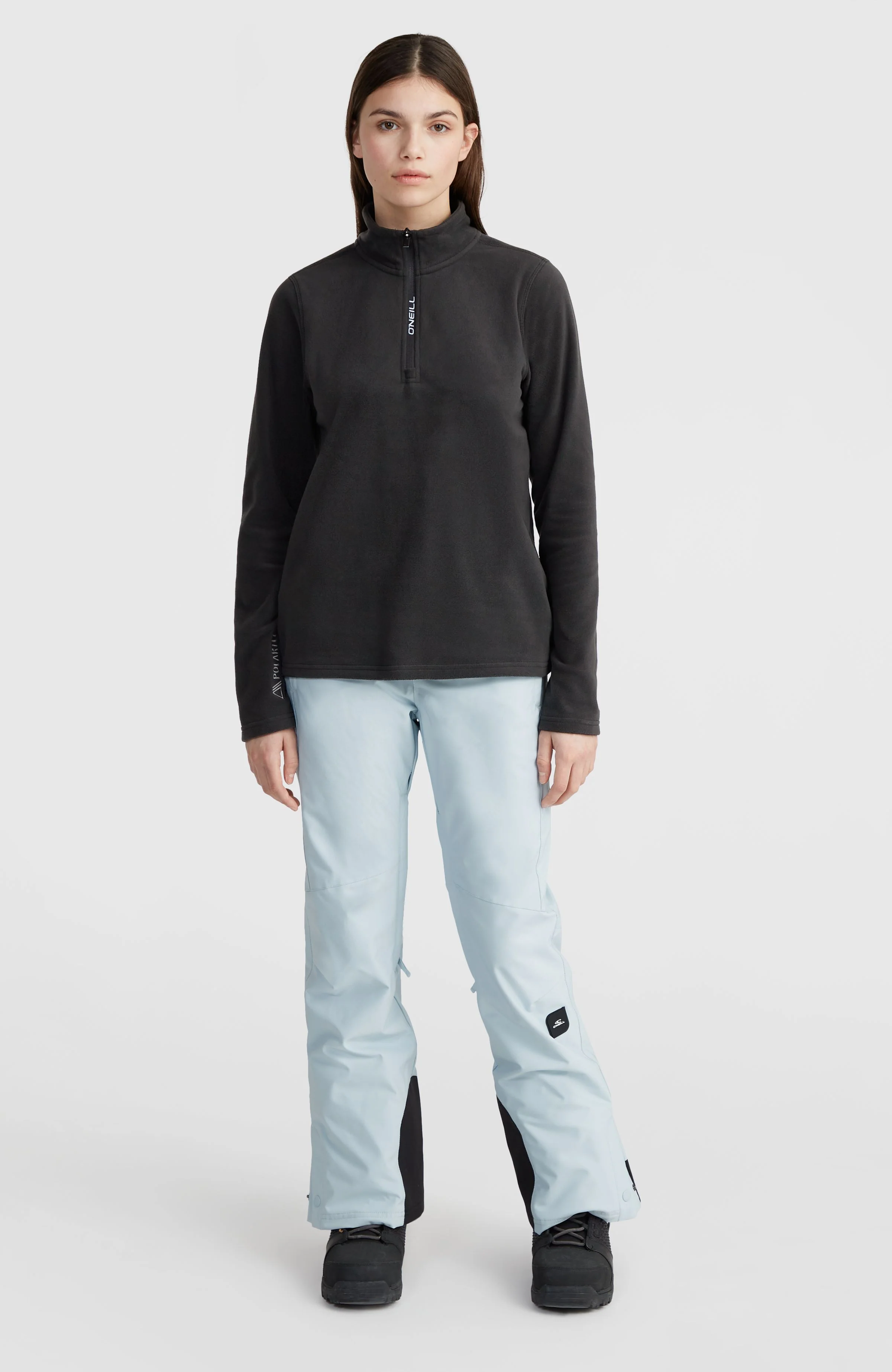 Jack's Polartec® 100 Half-Zip Fleece | Black Out