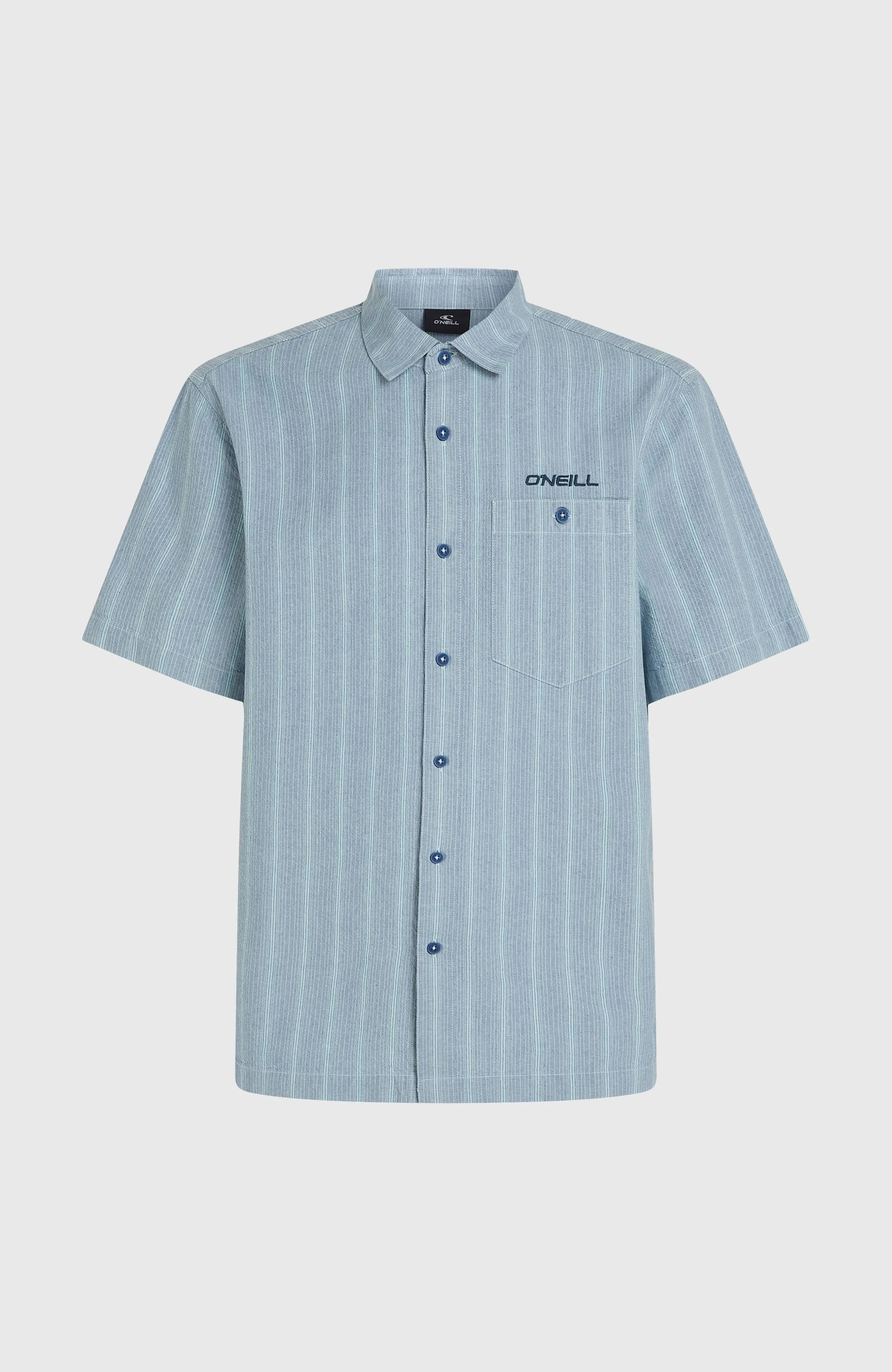 Jacquard Stripe Shirt | Blue Cali Stripe