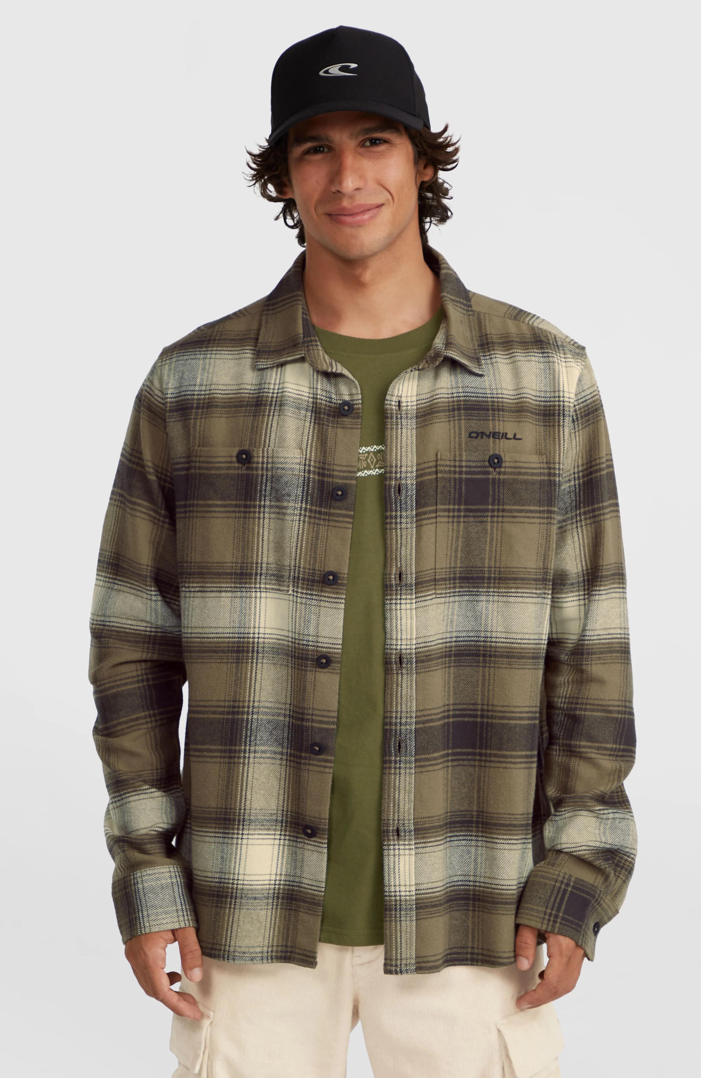 10533-flannel-check-shirt-brown-check-small-1.webp Flannel Check Shirt | Brown Check Small