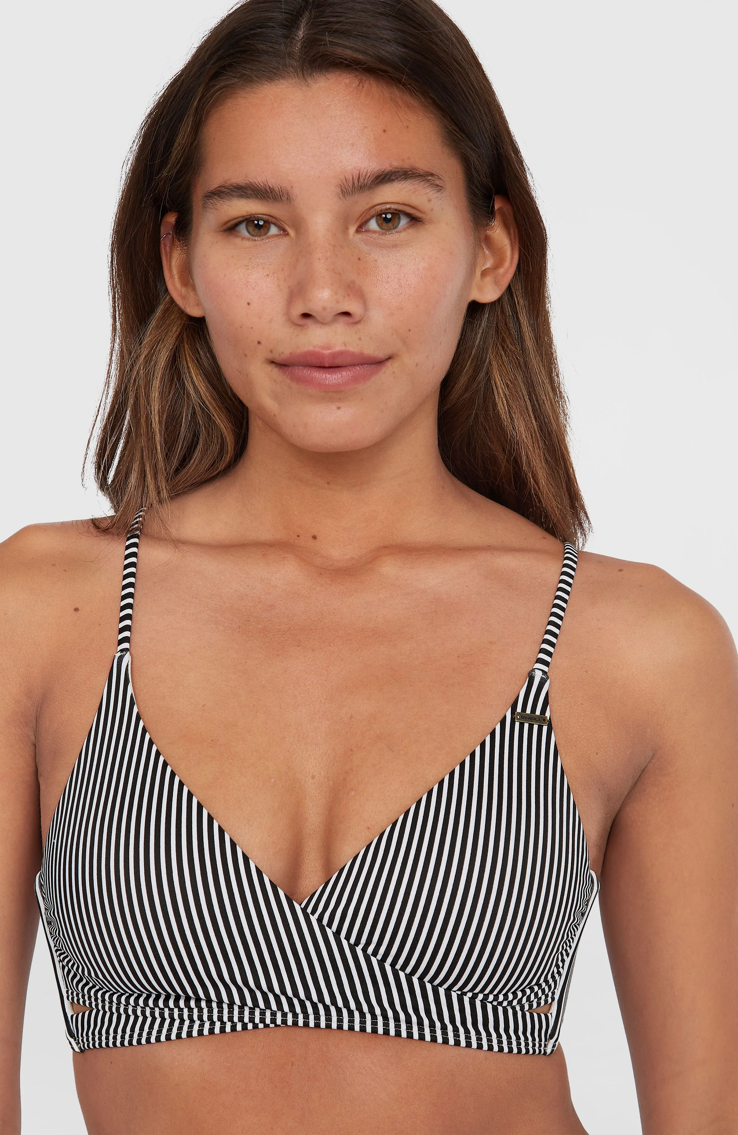 Essentials Baay Maoi Bikini Set | Black Simple Stripe