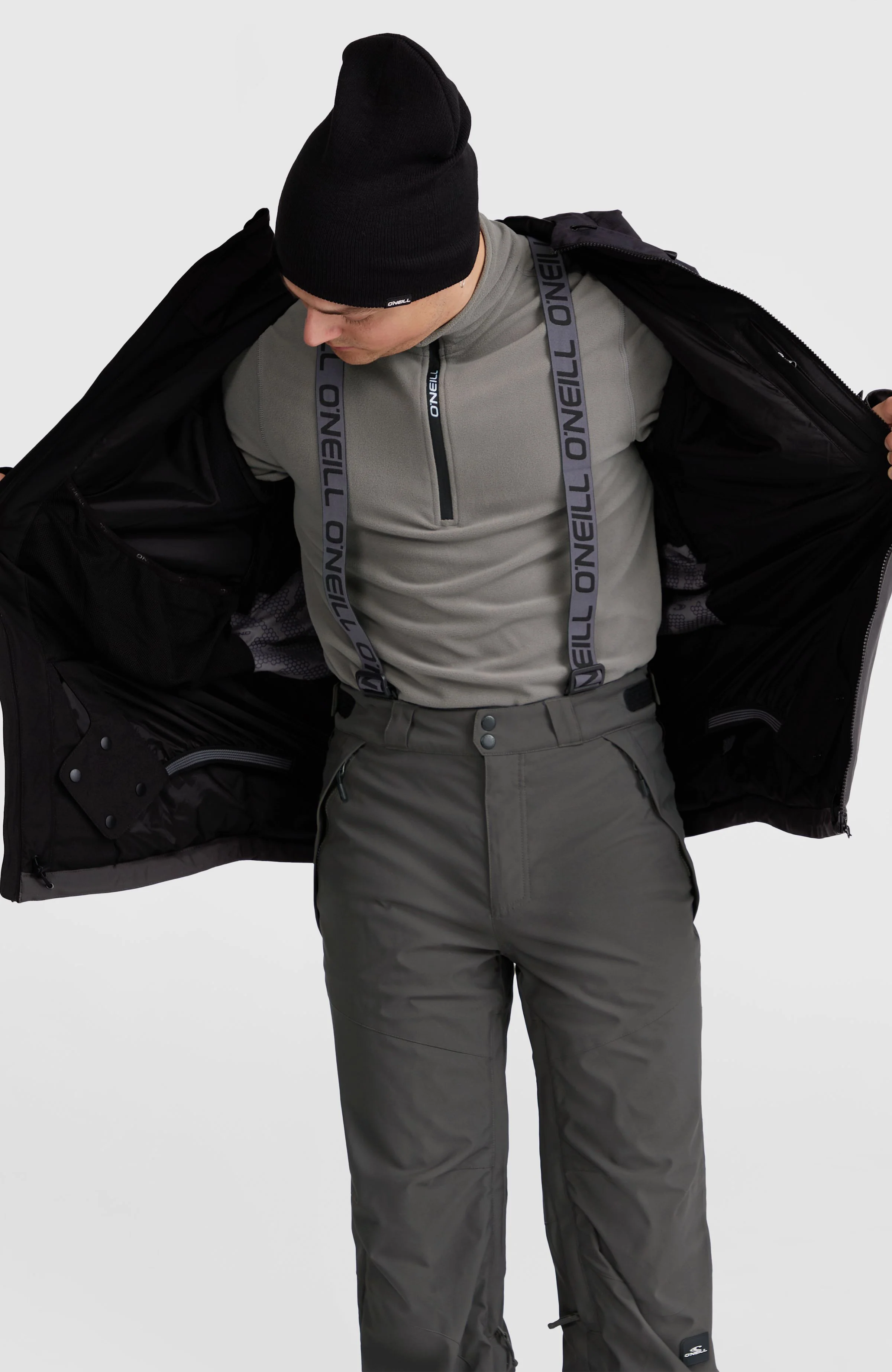 Carbonite Snow Jacket | Black Out Colour Block