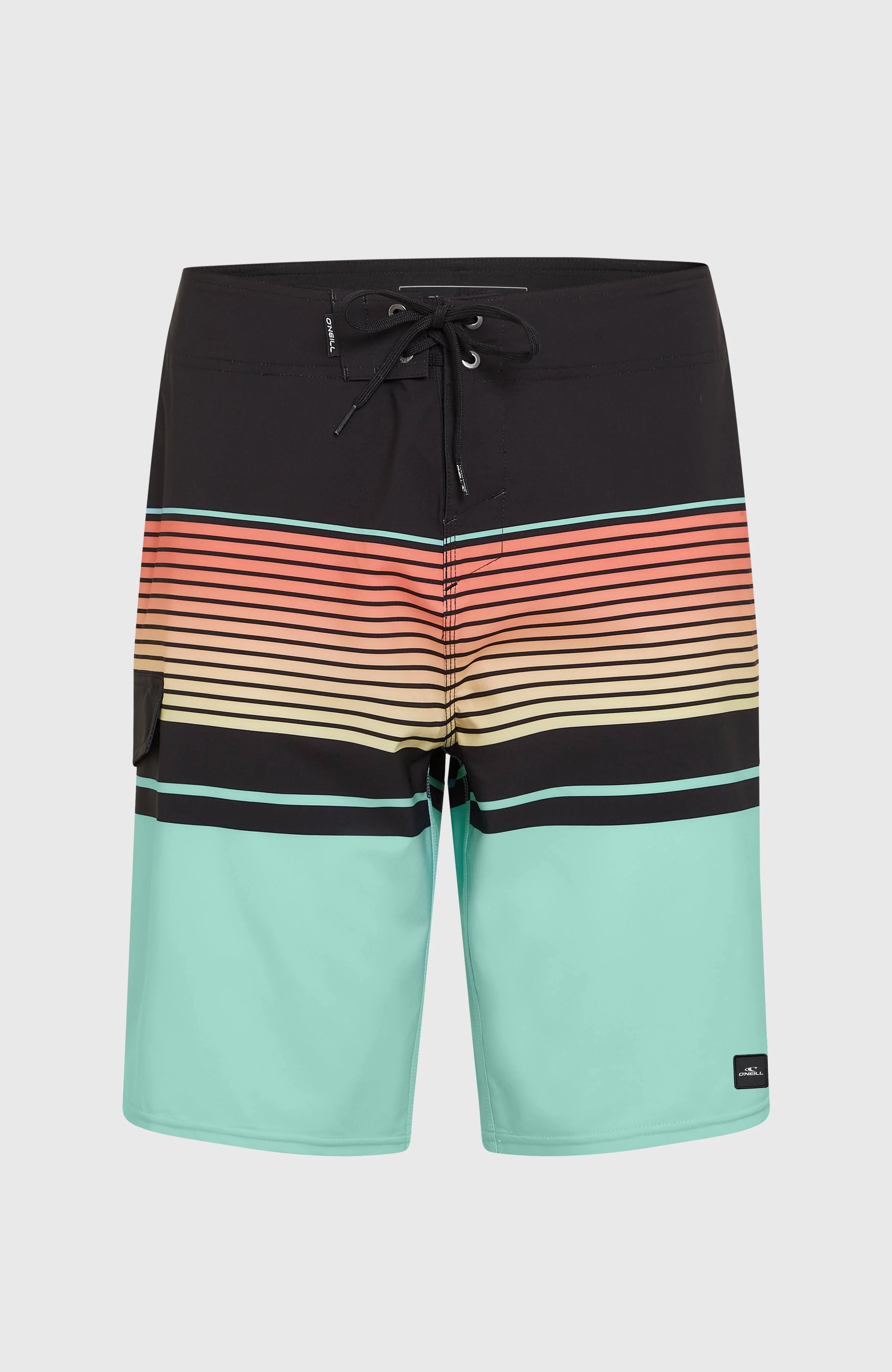 Lennox Stripe 21'' Boardshorts | Canal Blue Lennox Stripe