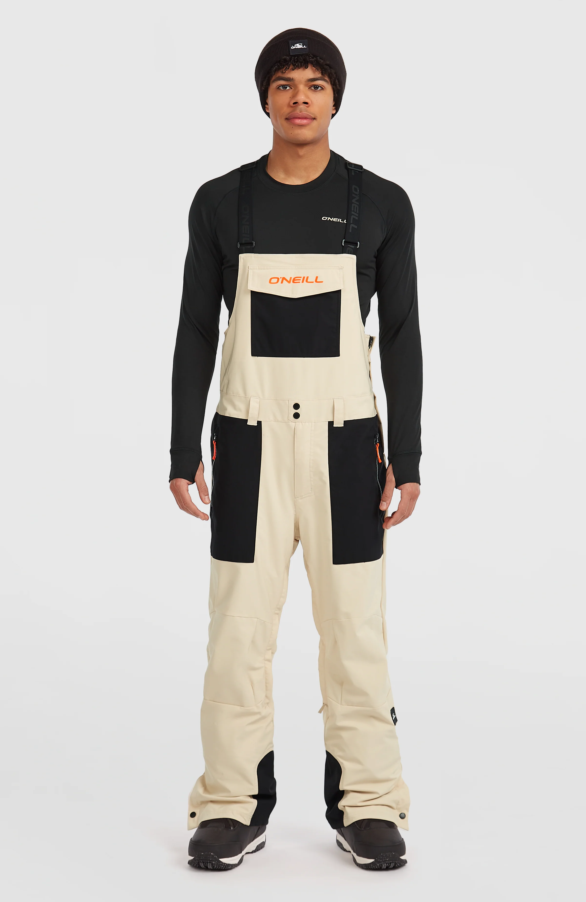 11061-fwc-peak-bib-snow-pants-macaron-colour-block-1.webp FWC'Peak Bib Snow Pants | Macaron Colour Block
