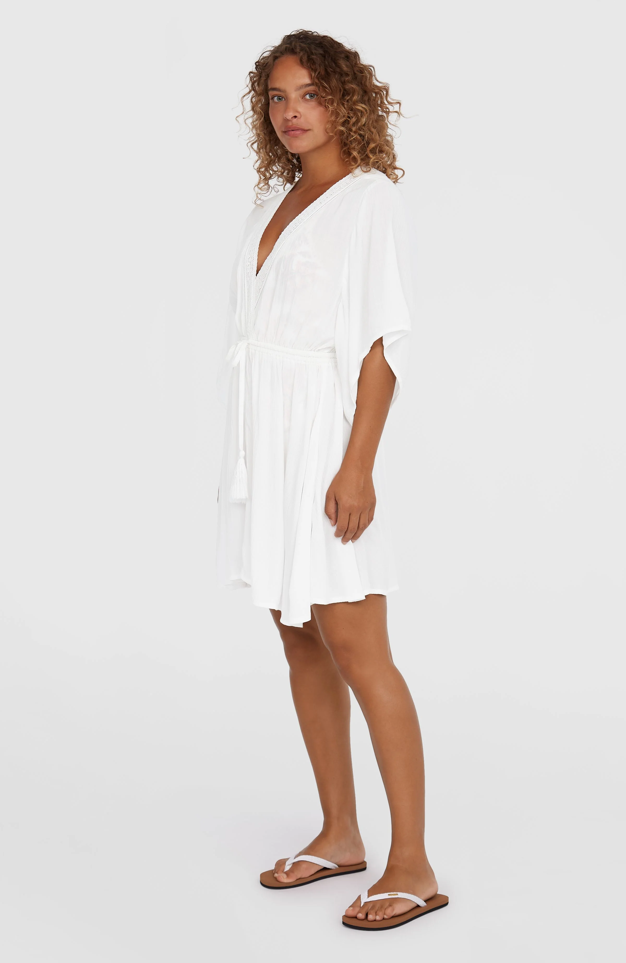 Essentials Cover Up Dress | Snow White