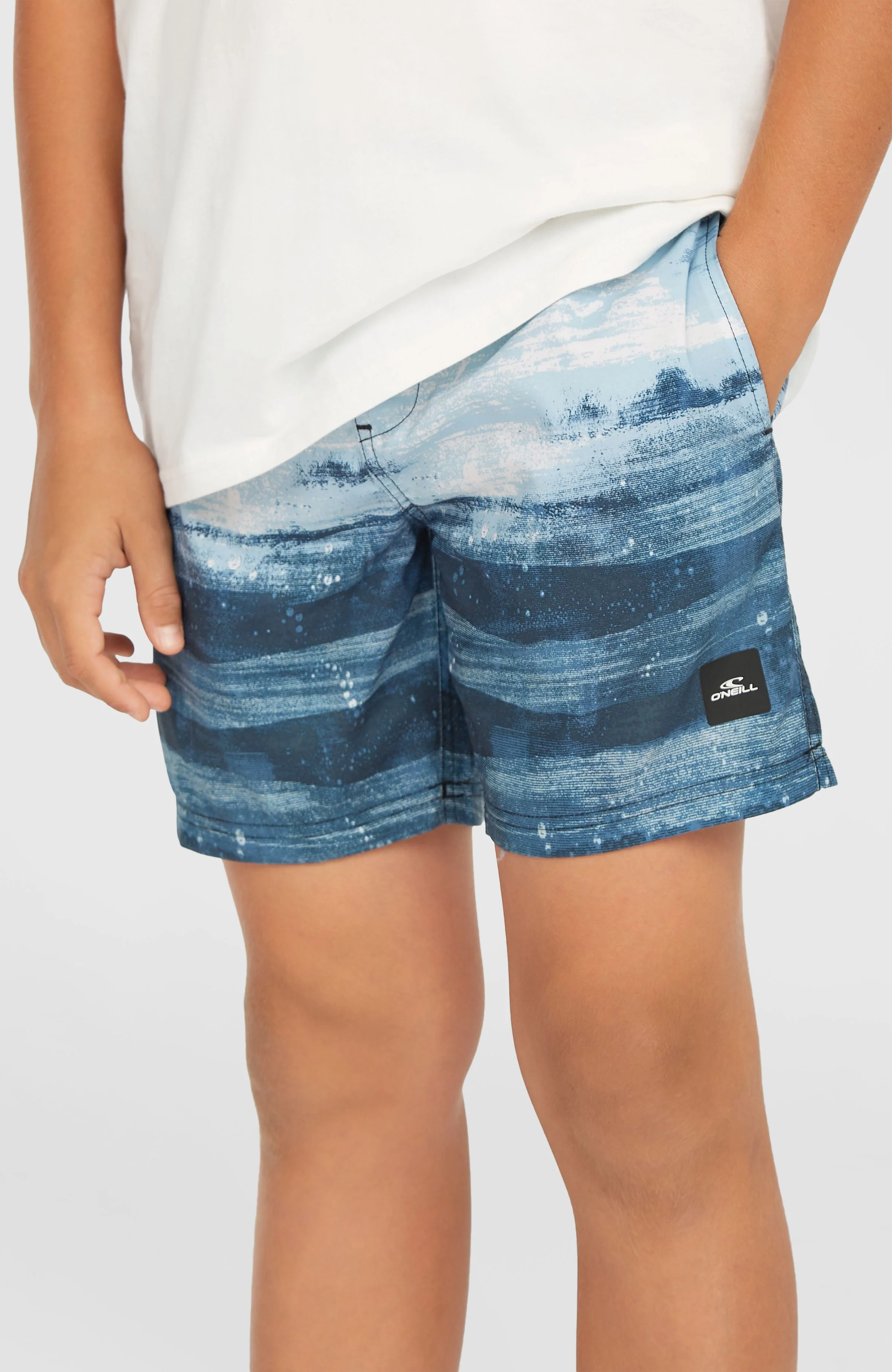 11121-cali-gradient-14-swim-shorts-blue-melted-stripe-boys-1.webp Cali Gradient 14'' Swim Shorts | Blue Melted Stripe Boys