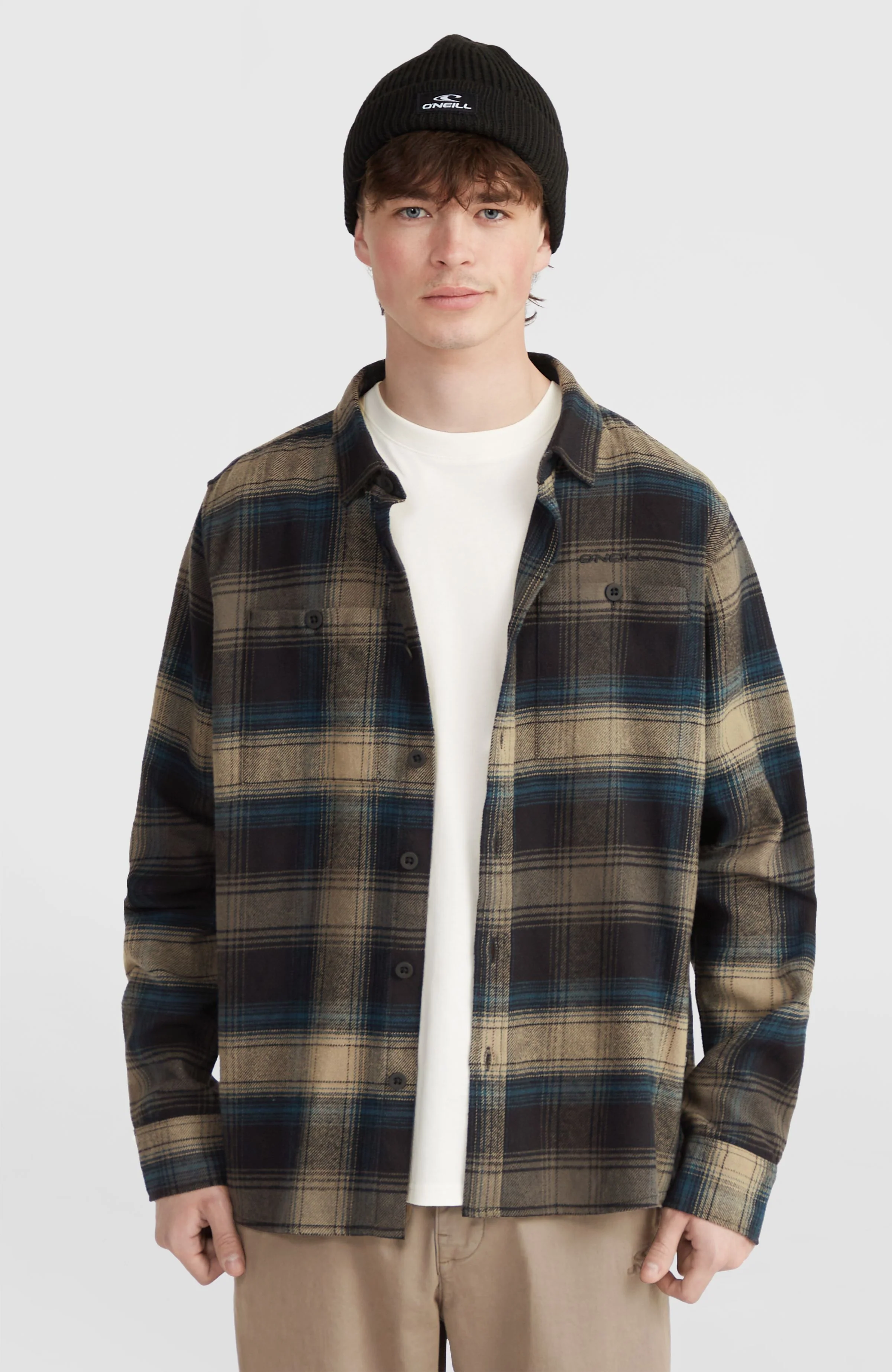 11156-flannel-check-shirt-black-check-small-1.webp Flannel Check Shirt | Black Check Small
