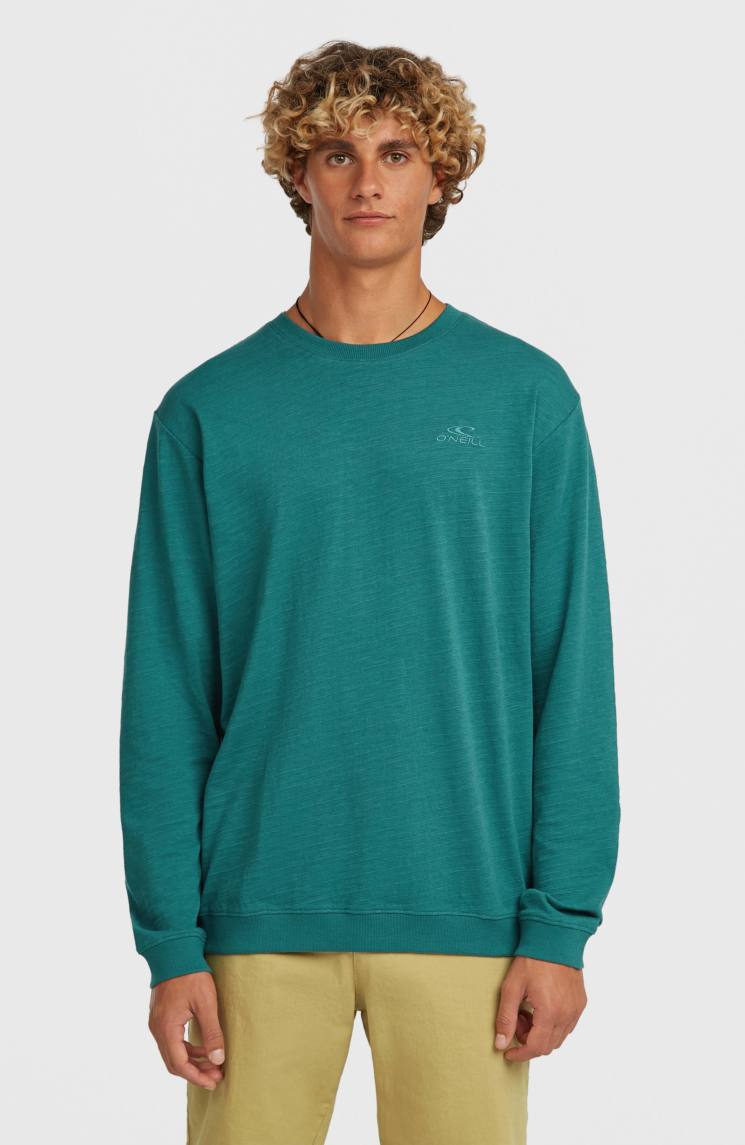 1116-o-neill-slub-long-sleeve-t-shirt-botanical-heat-1.webp O'Neill Slub Long-Sleeve T-Shirt | Botanical Heat