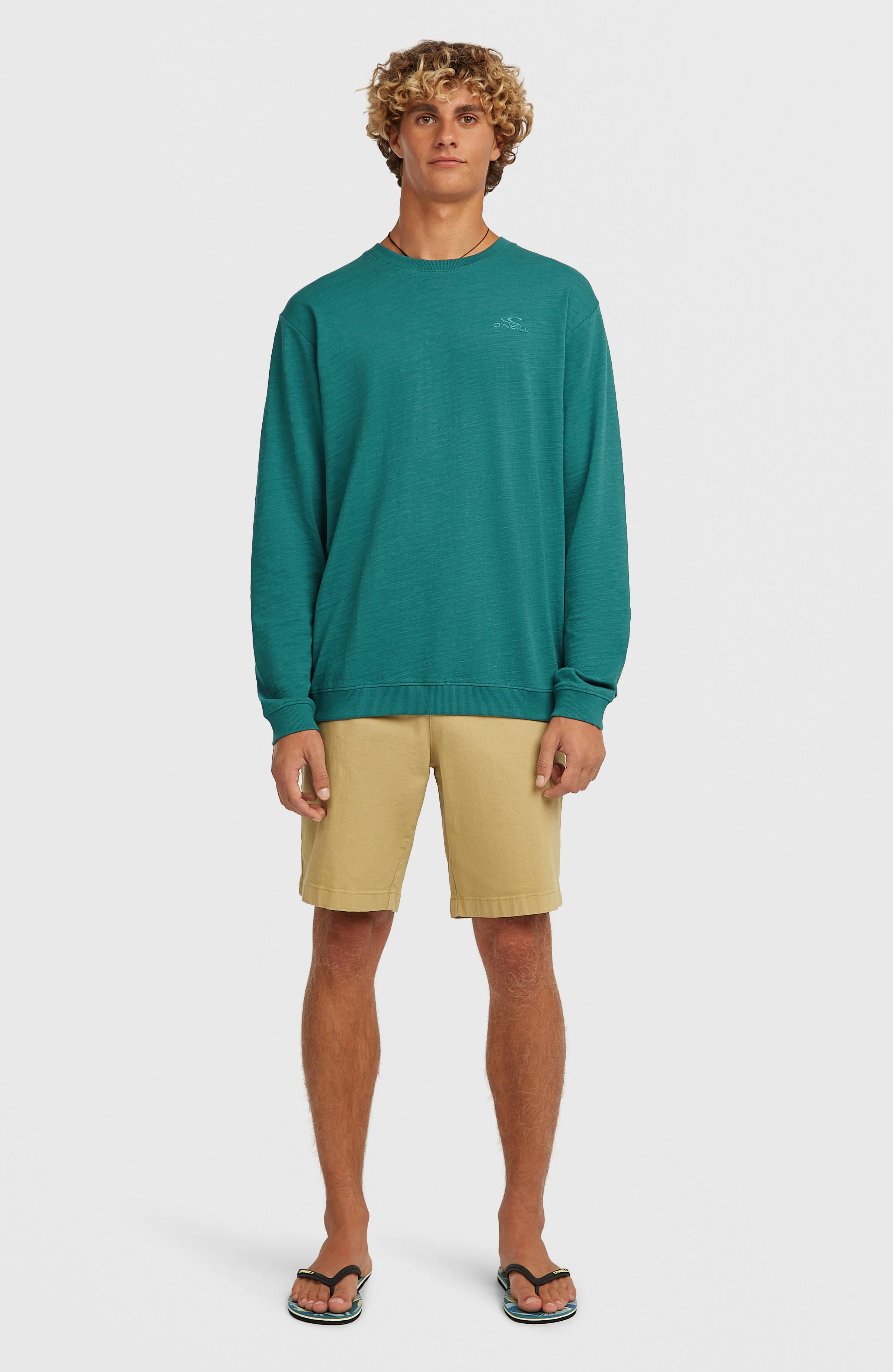 O'Neill Slub Long-Sleeve T-Shirt | Botanical Heat
