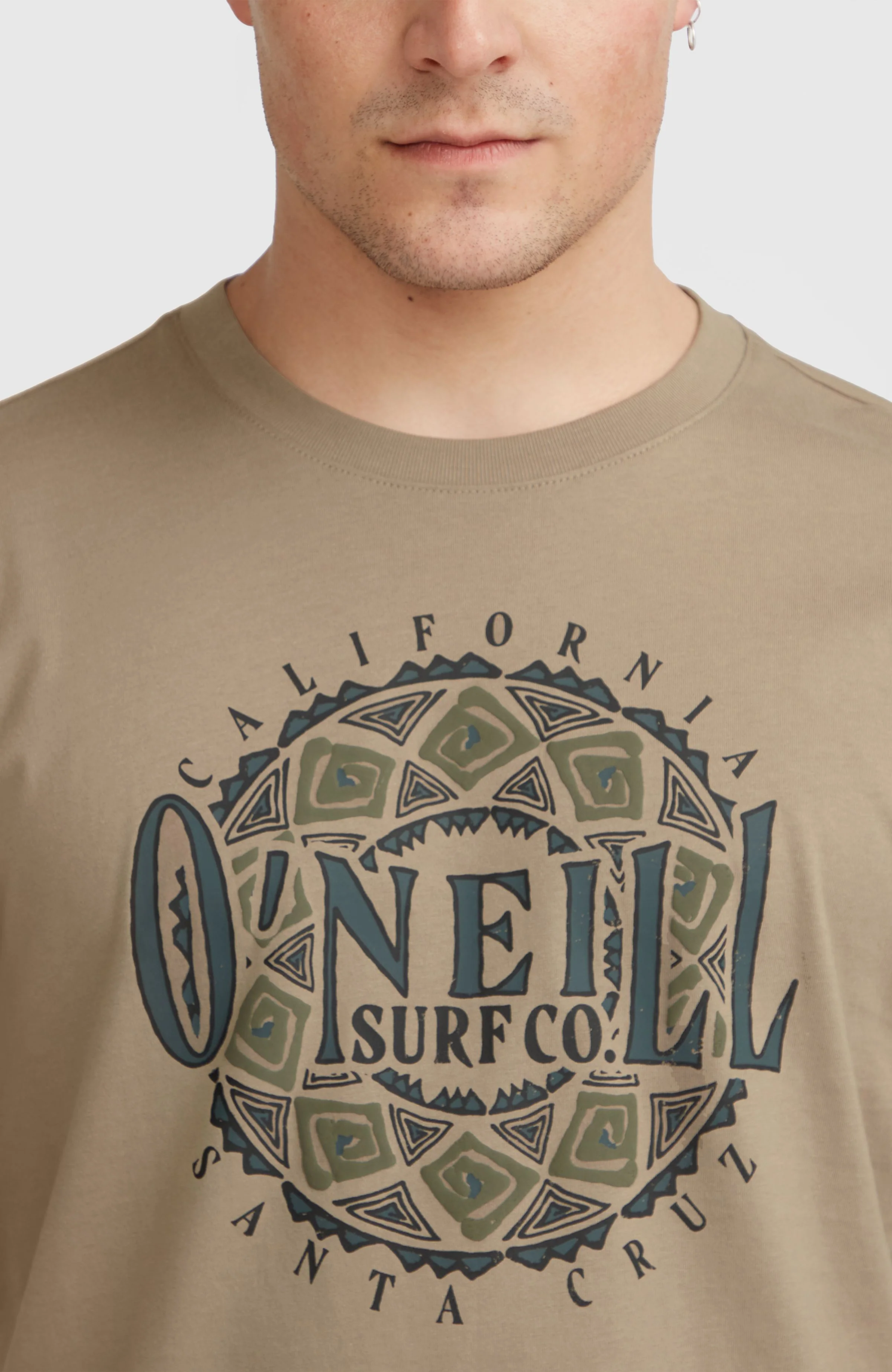 Ikat Graphic T-Shirt | Concrete