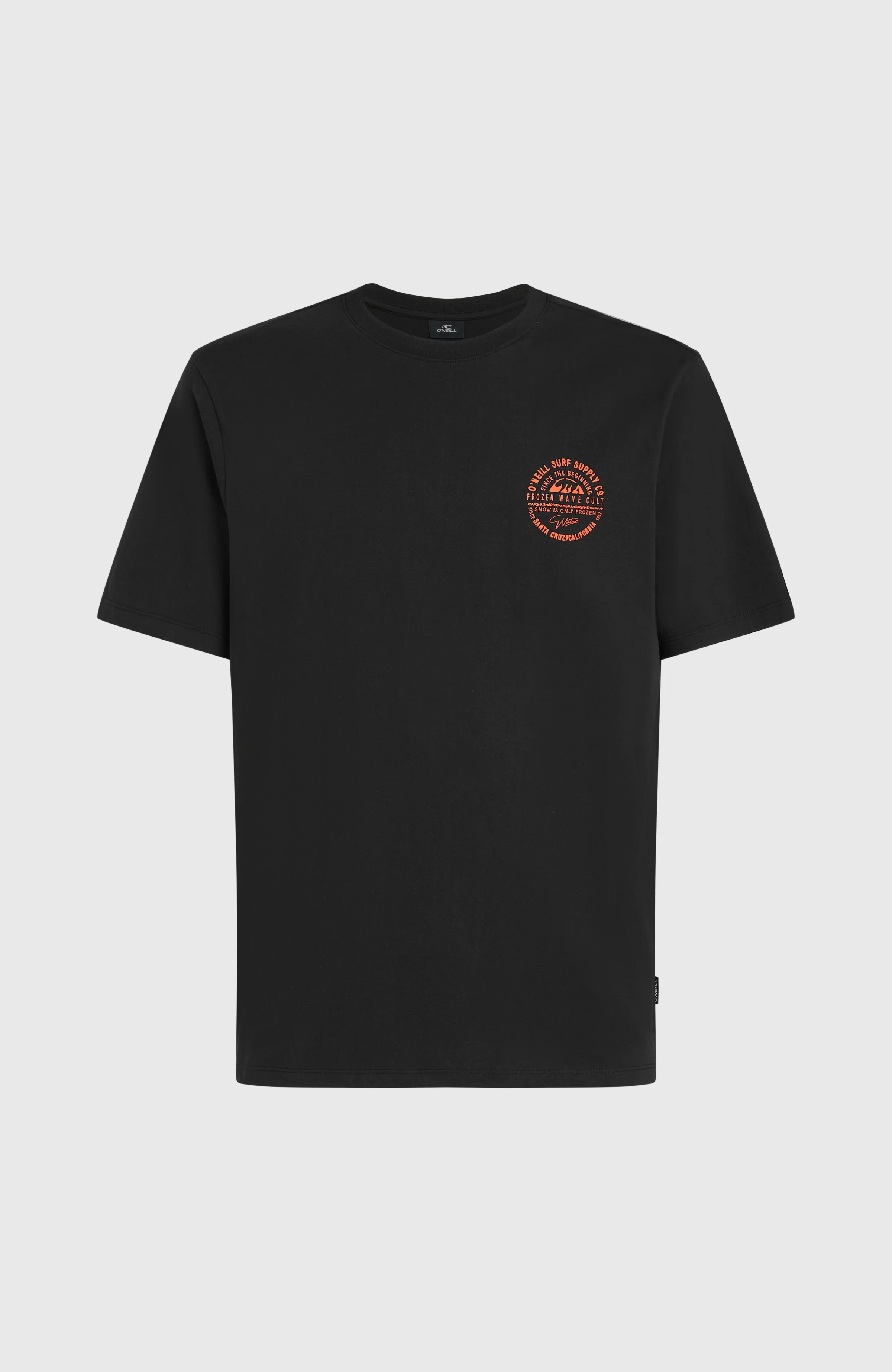 Chest-Print T-Shirt | Black Out