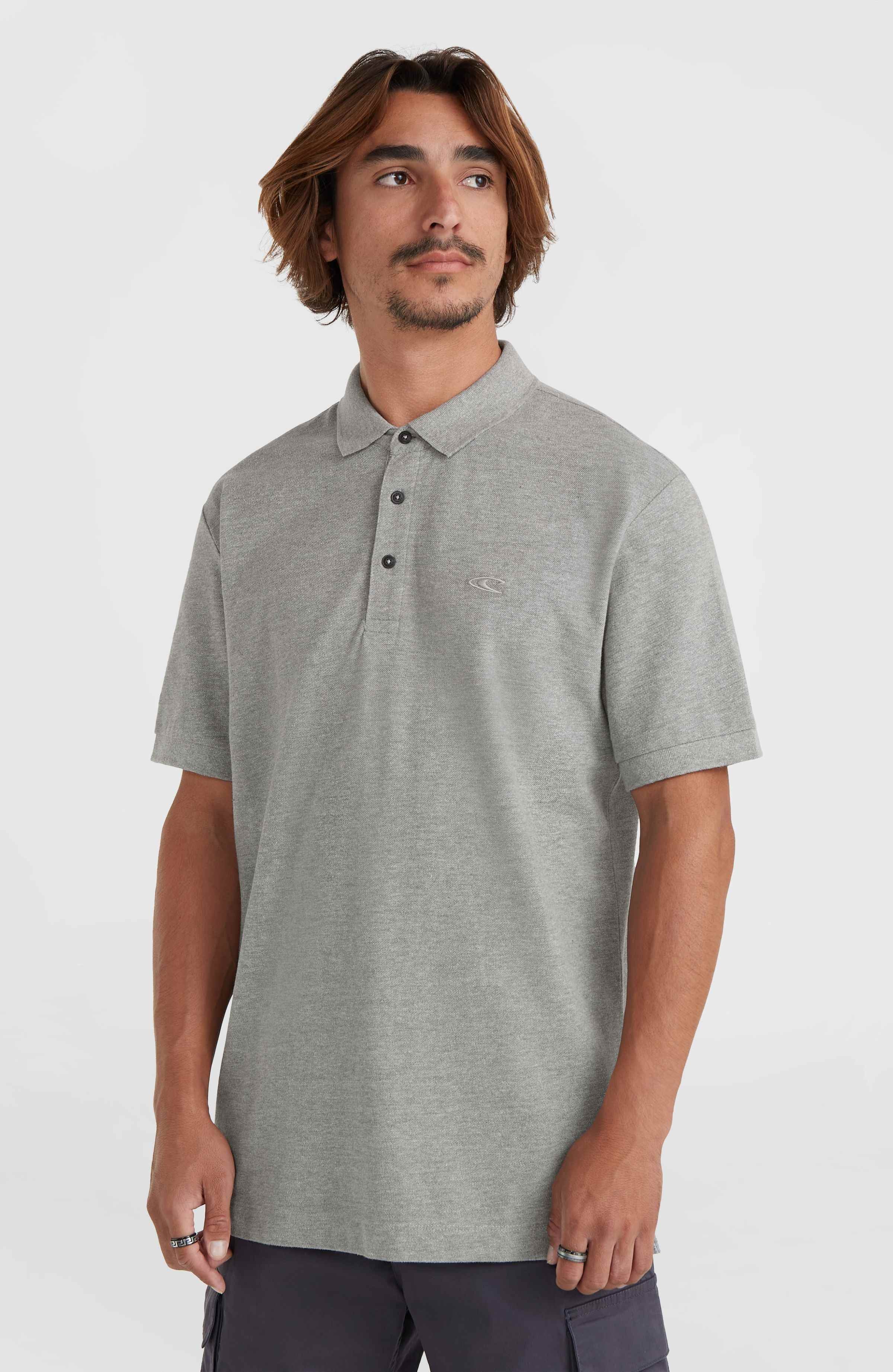 11446-o-neill-small-logo-polo-silver-melee-a-1.jpg O'Neill Small Logo Polo | Silver Melee -A