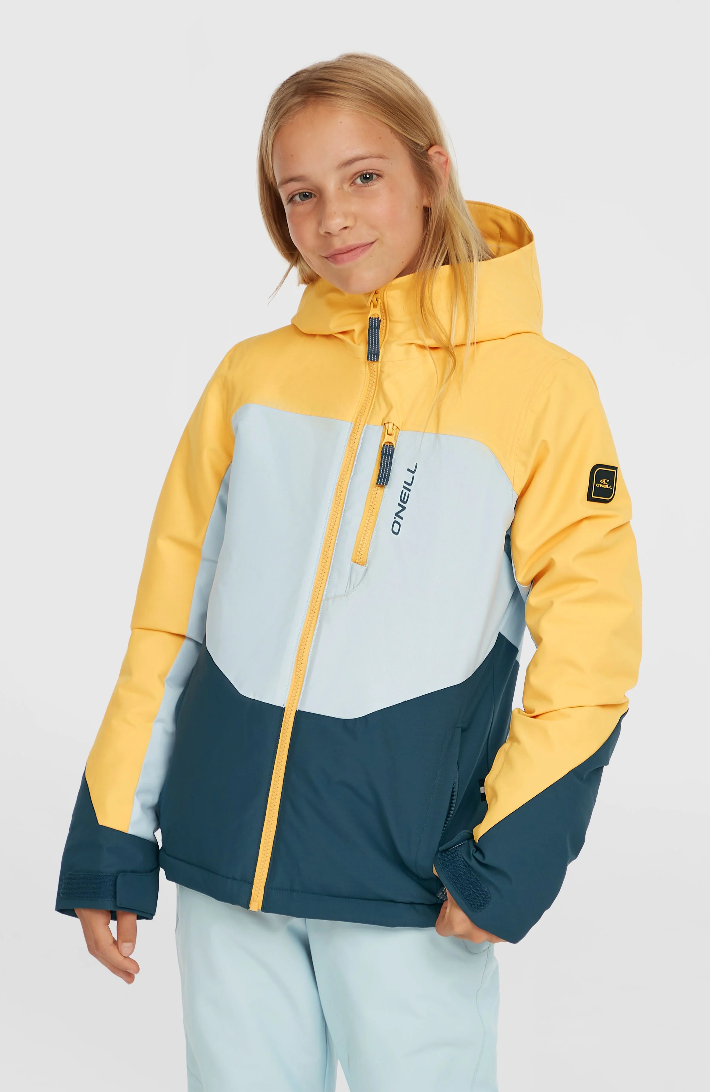 11487-carbonite-snow-jacket-ginger-pastel-colour-block-1.webp Carbonite Snow Jacket | Ginger Pastel Colour Block