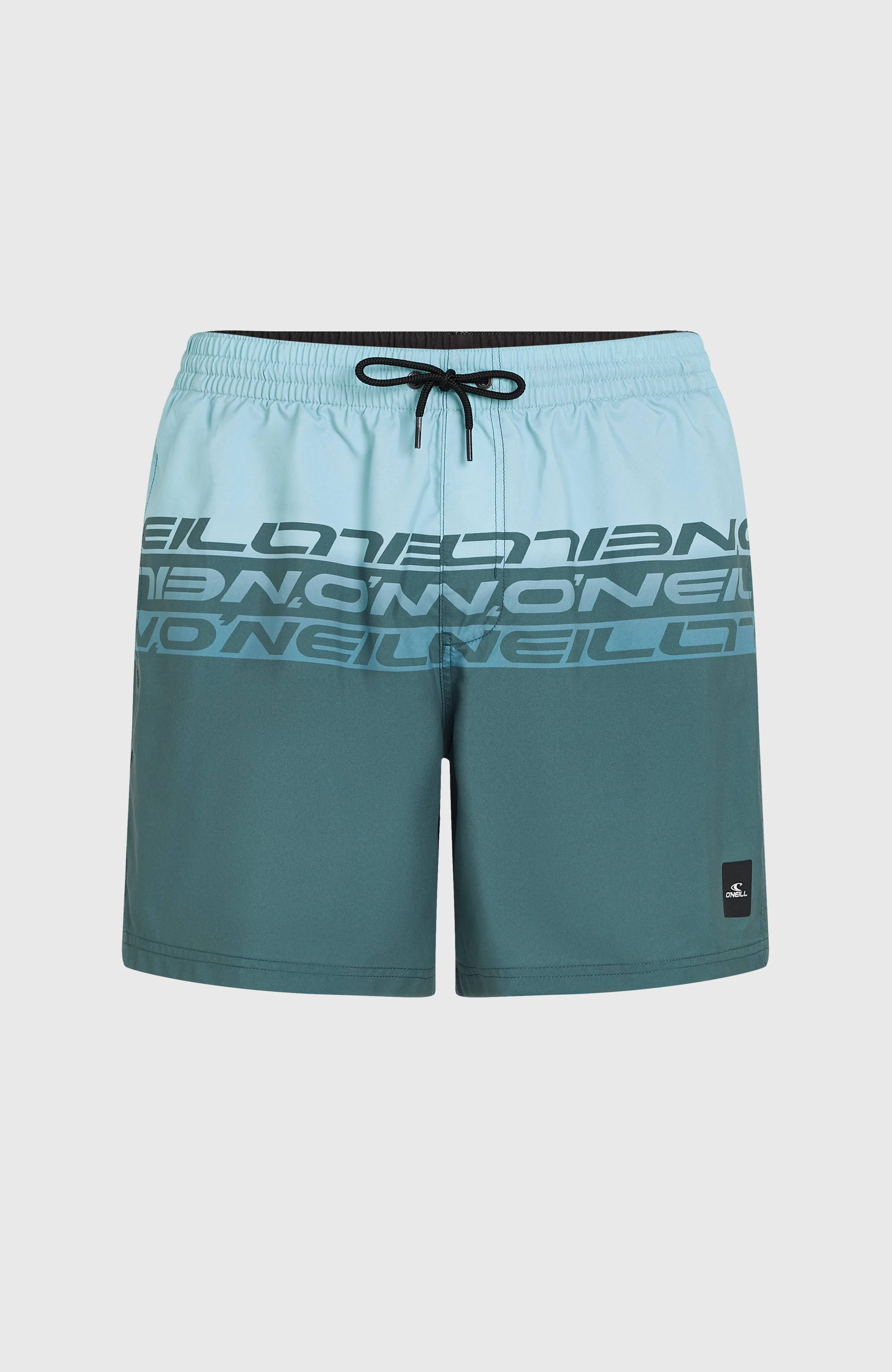 Cali Stripe 16'' Swim Shorts | Blue Upside Down