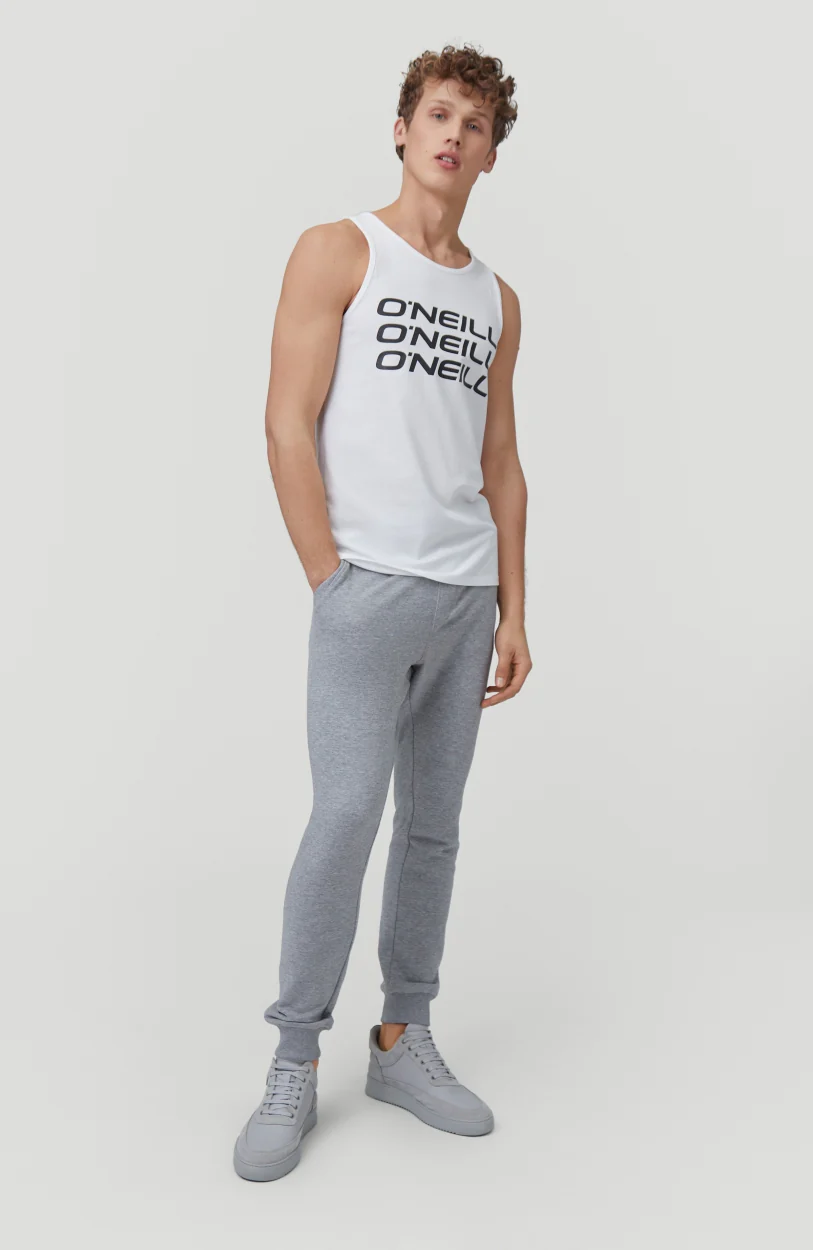 Triple Stack Tanktop | Powder White