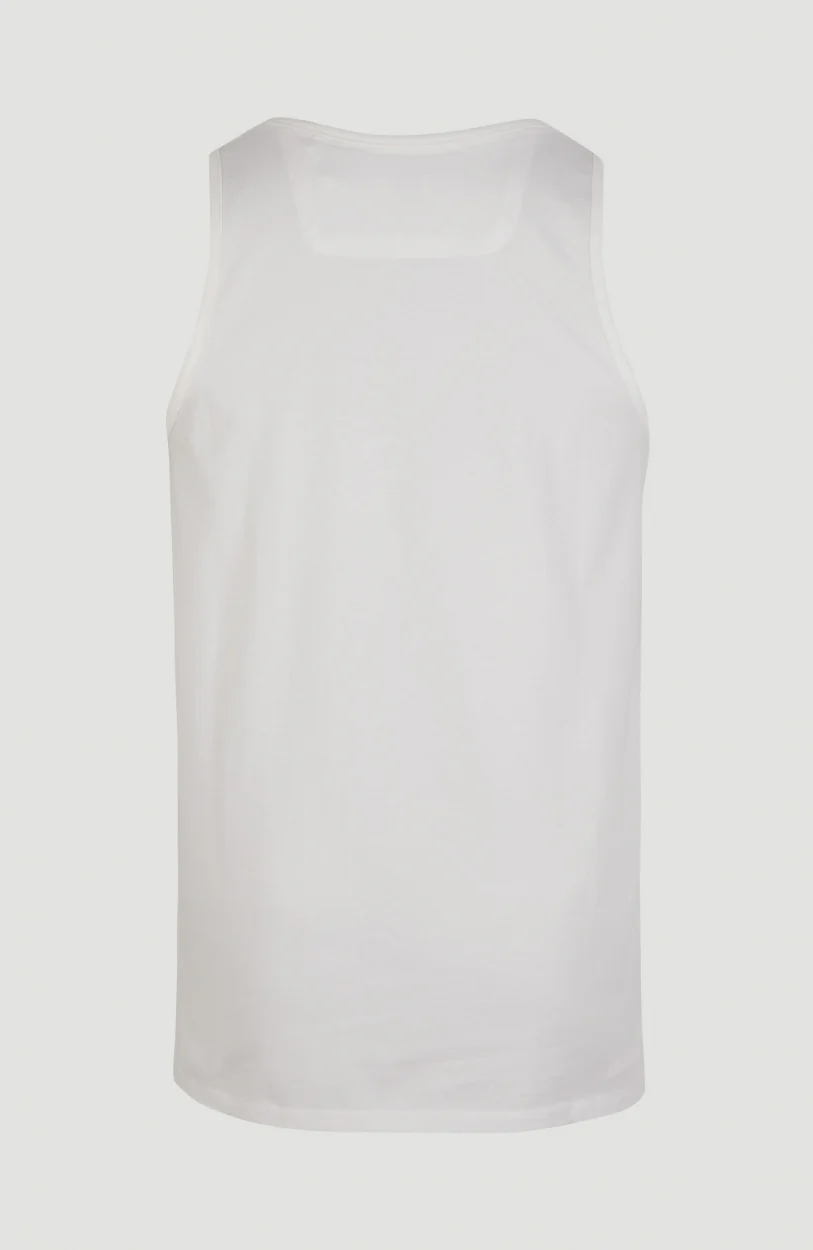 Triple Stack Tanktop | Powder White