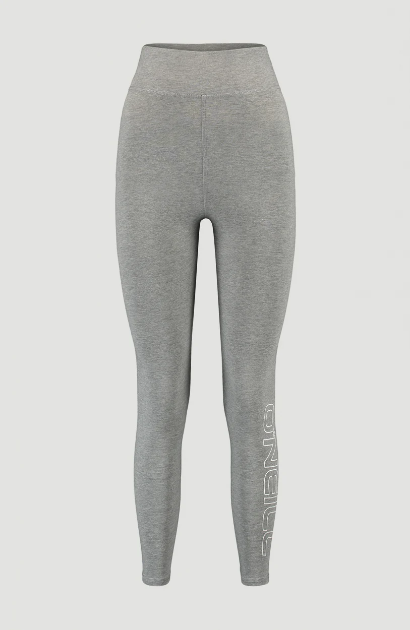 High Waist Legging | Silver Melee -A