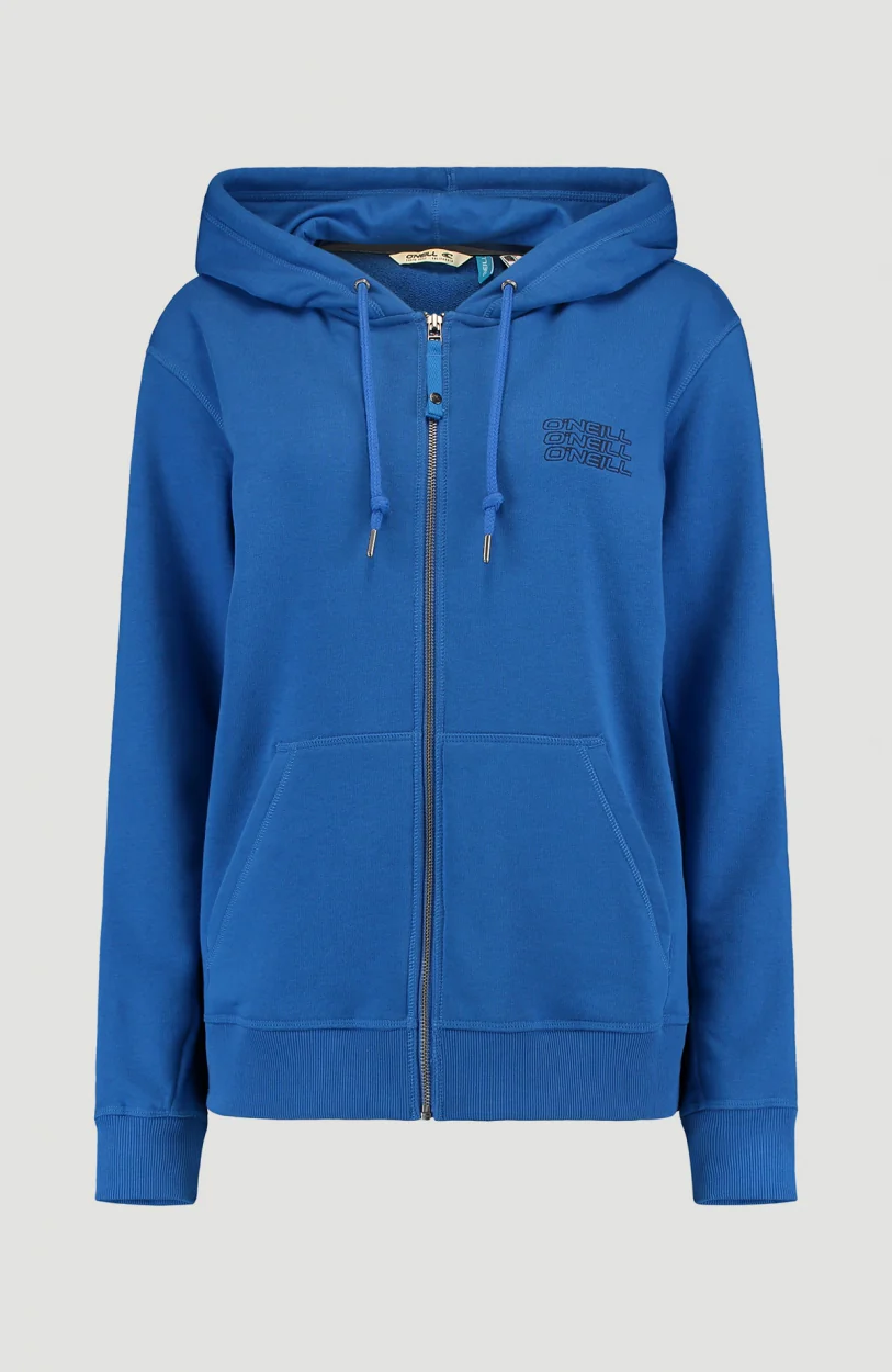 Triple Stack Full Zip Hoodie | Ocean Blue