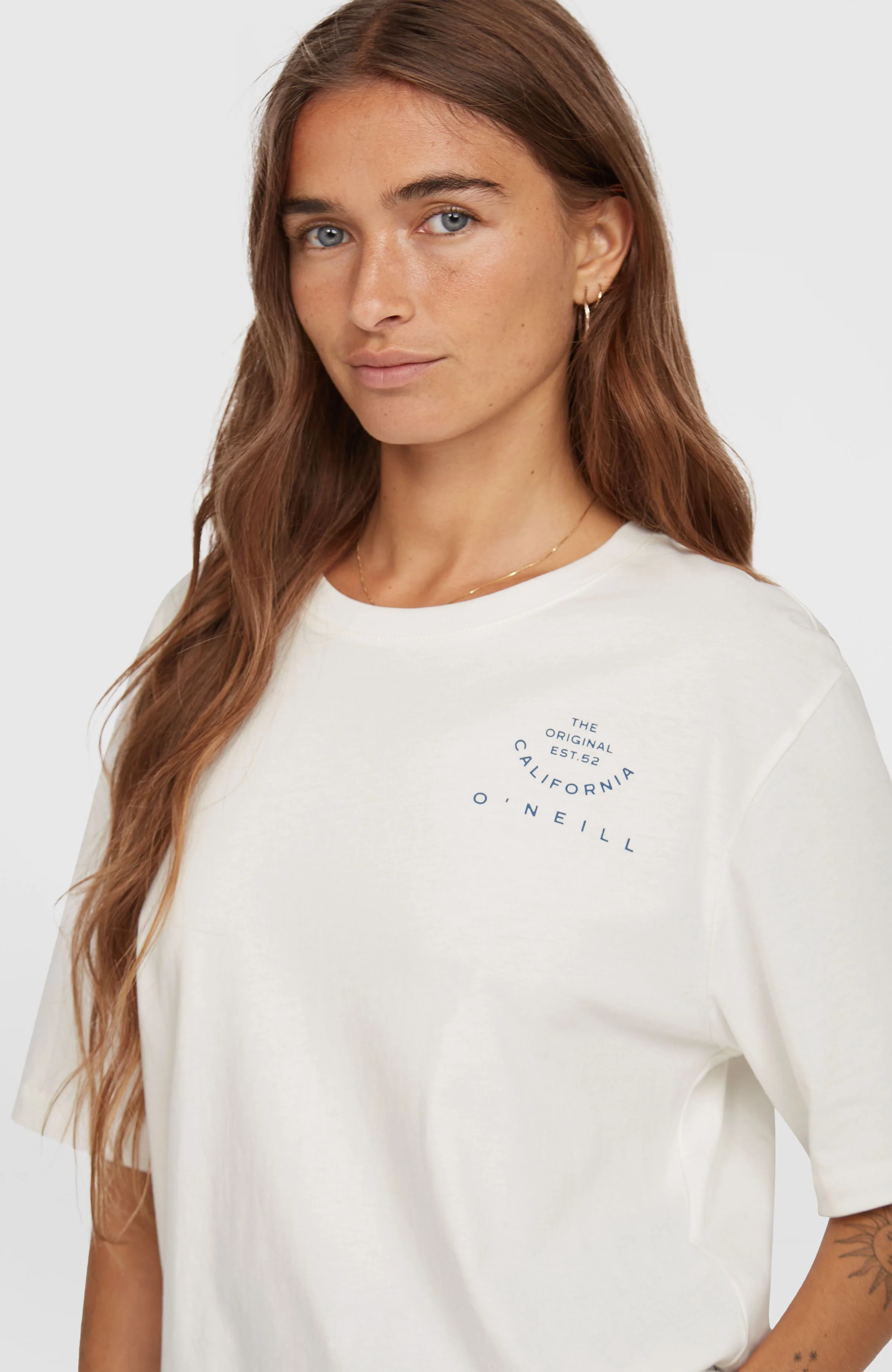 Summer Musthaves Back Print T-Shirt | Snow White