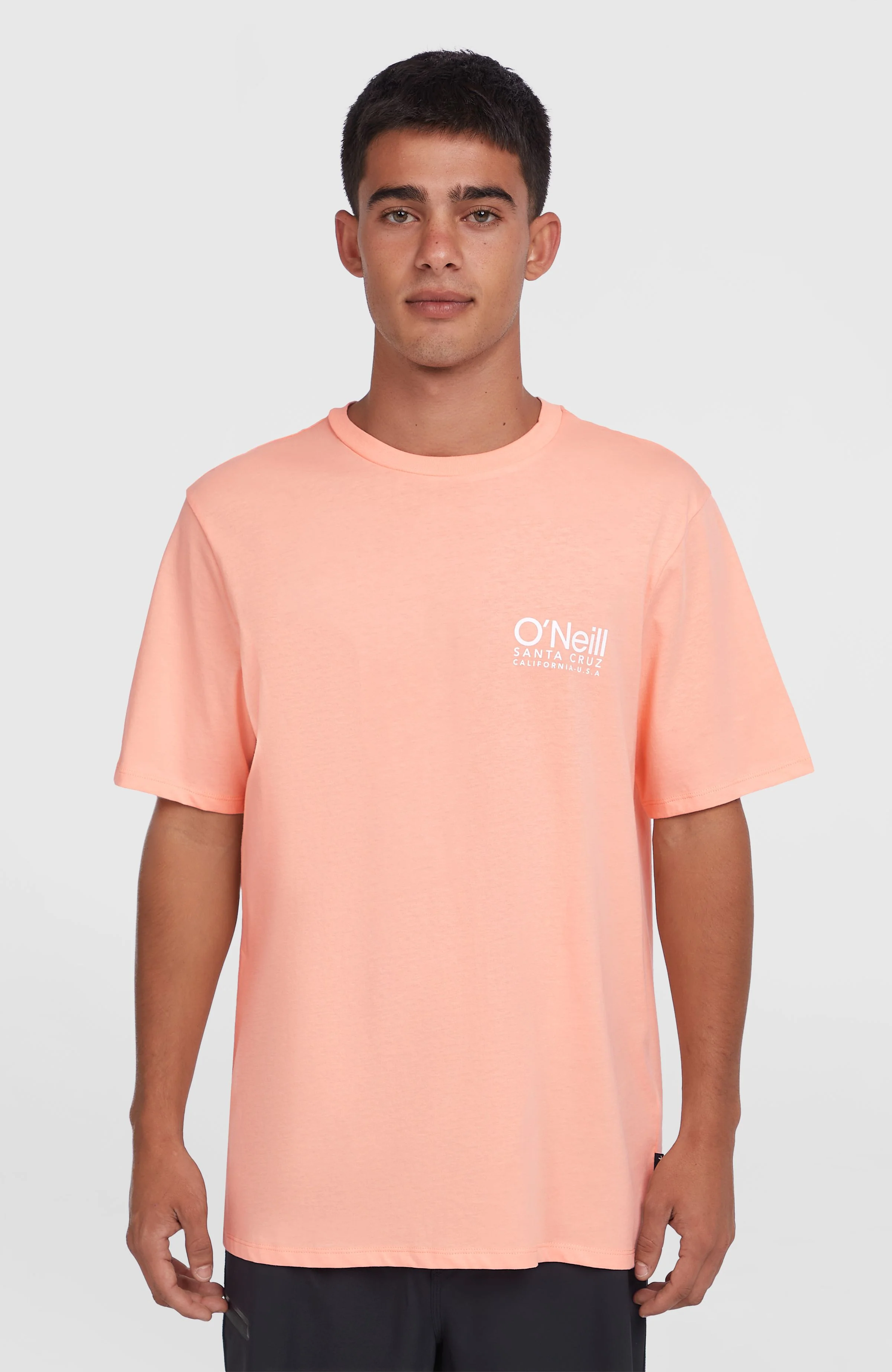 11869-original-cali-logo-t-shirt-coral-pop-1.webp Original Cali Logo T-Shirt | Coral Pop