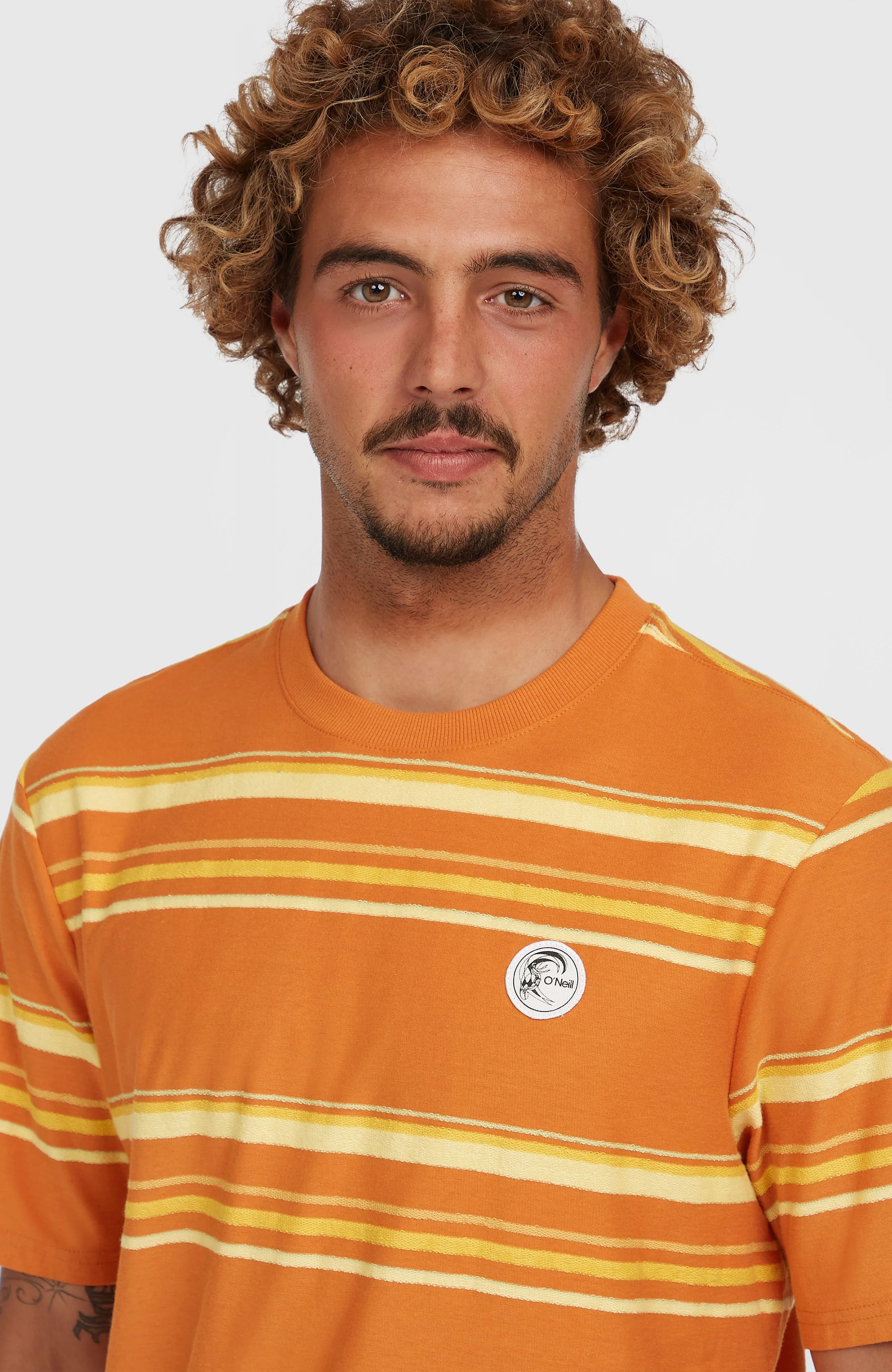 O'Riginals Stripe T-Shirt | Orange Originals Retro Stripe