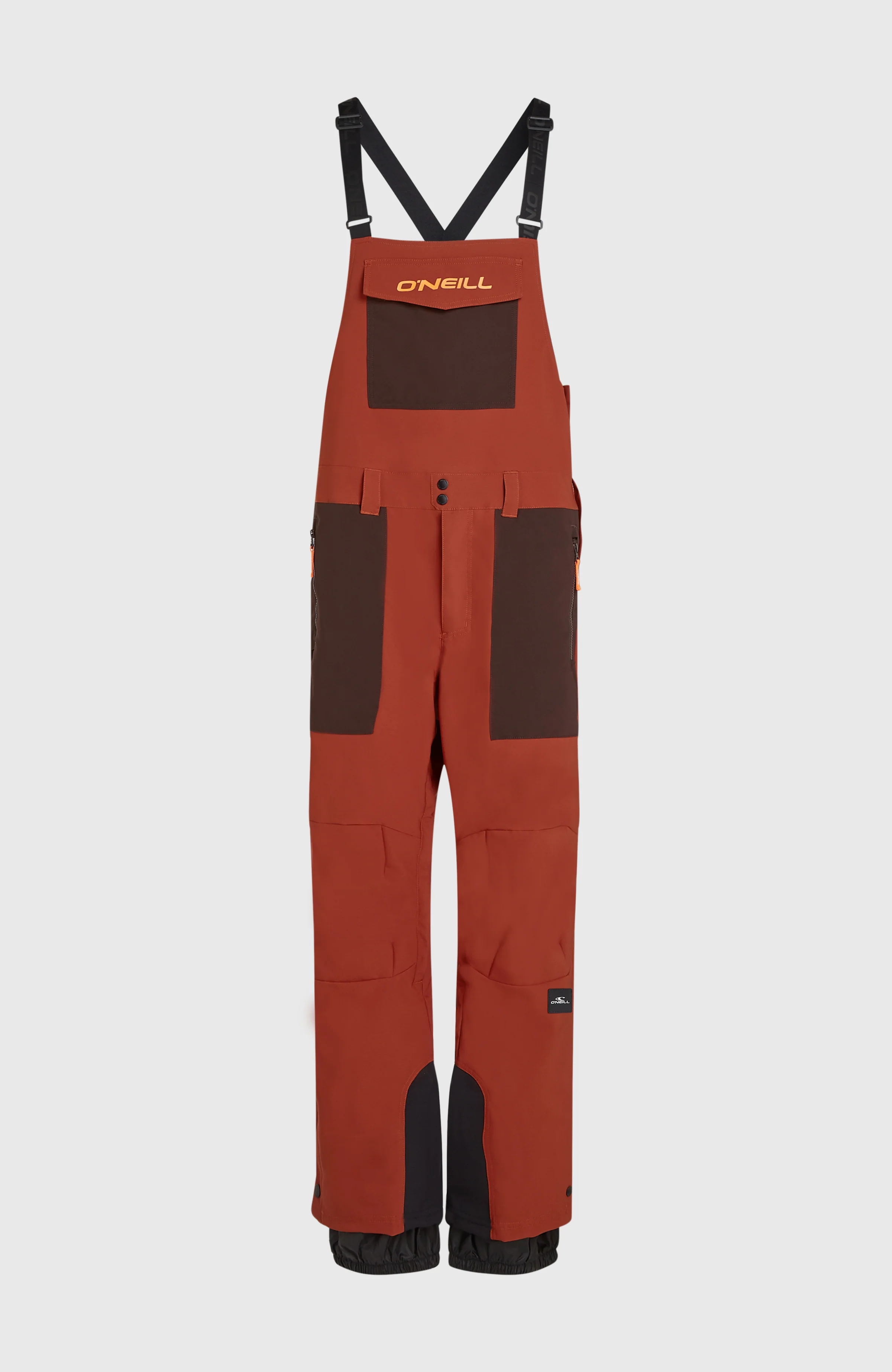 FWC'Peak Bib Snow Pants | Bonfire Colour Block