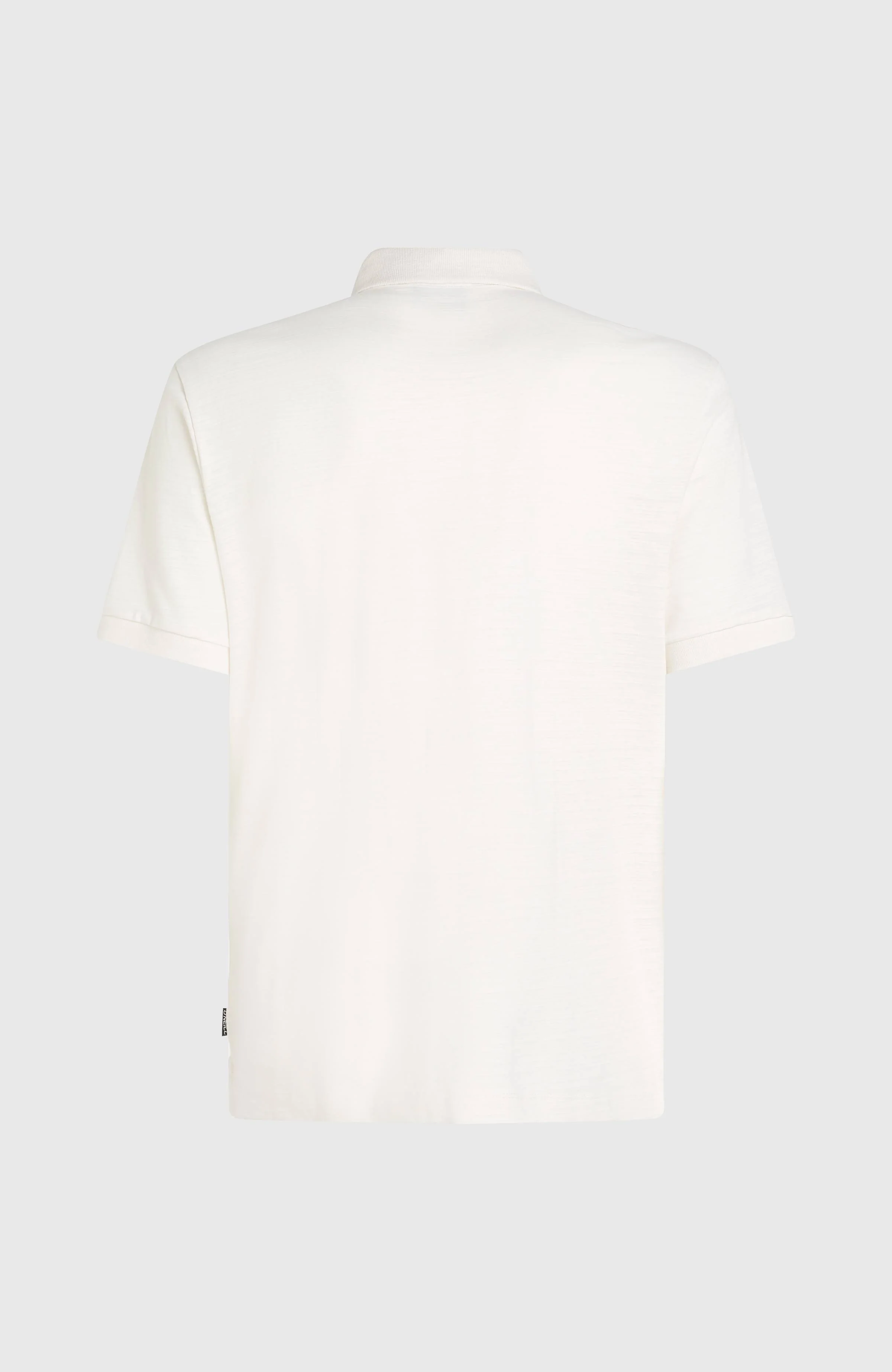 Slub Small Logo Polo | Snow White