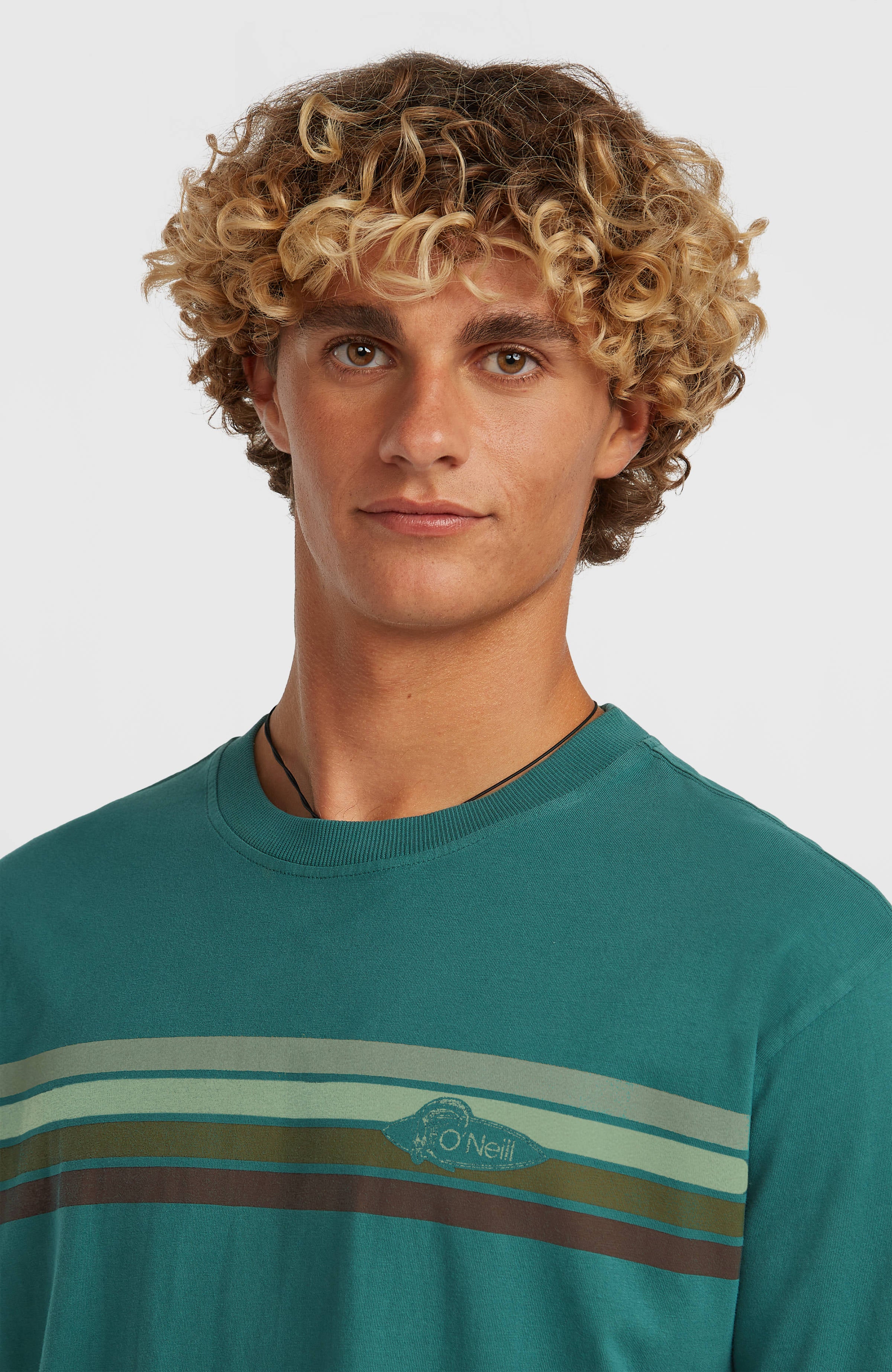 O'Riginals Front-Stripe T-Shirt | Botanical Heat