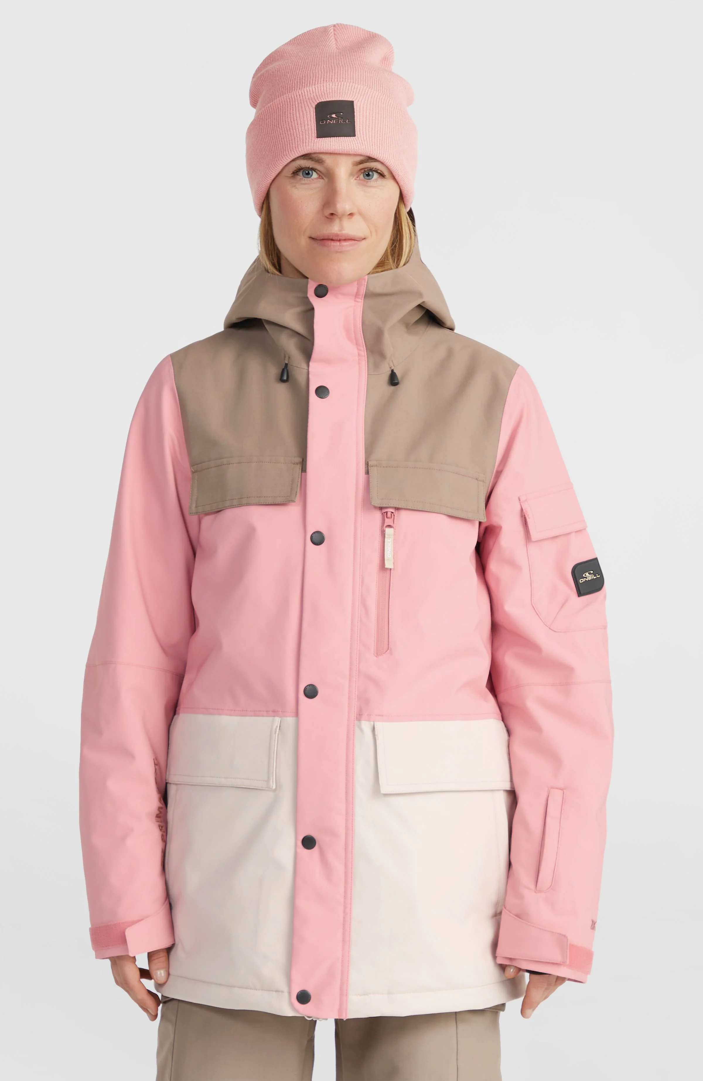 12173-utility-pro-hybrid-jacket-genuine-pink-colour-block-1.webp Utility Pro Hybrid Jacket | Genuine Pink Colour Block