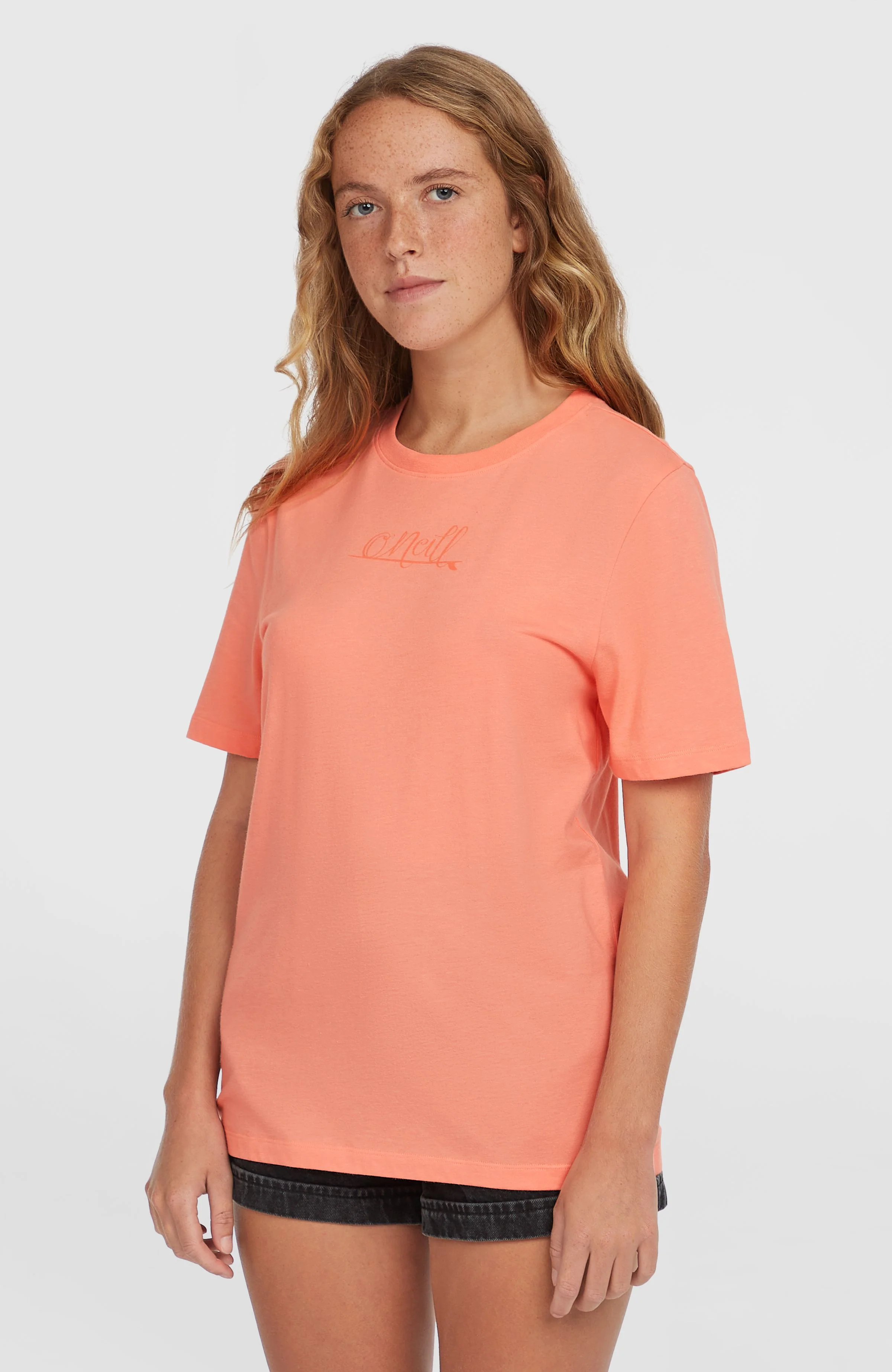 12316-essentials-script-t-shirt-coral-pink-1.webp Essentials Script T-Shirt | Coral Pink