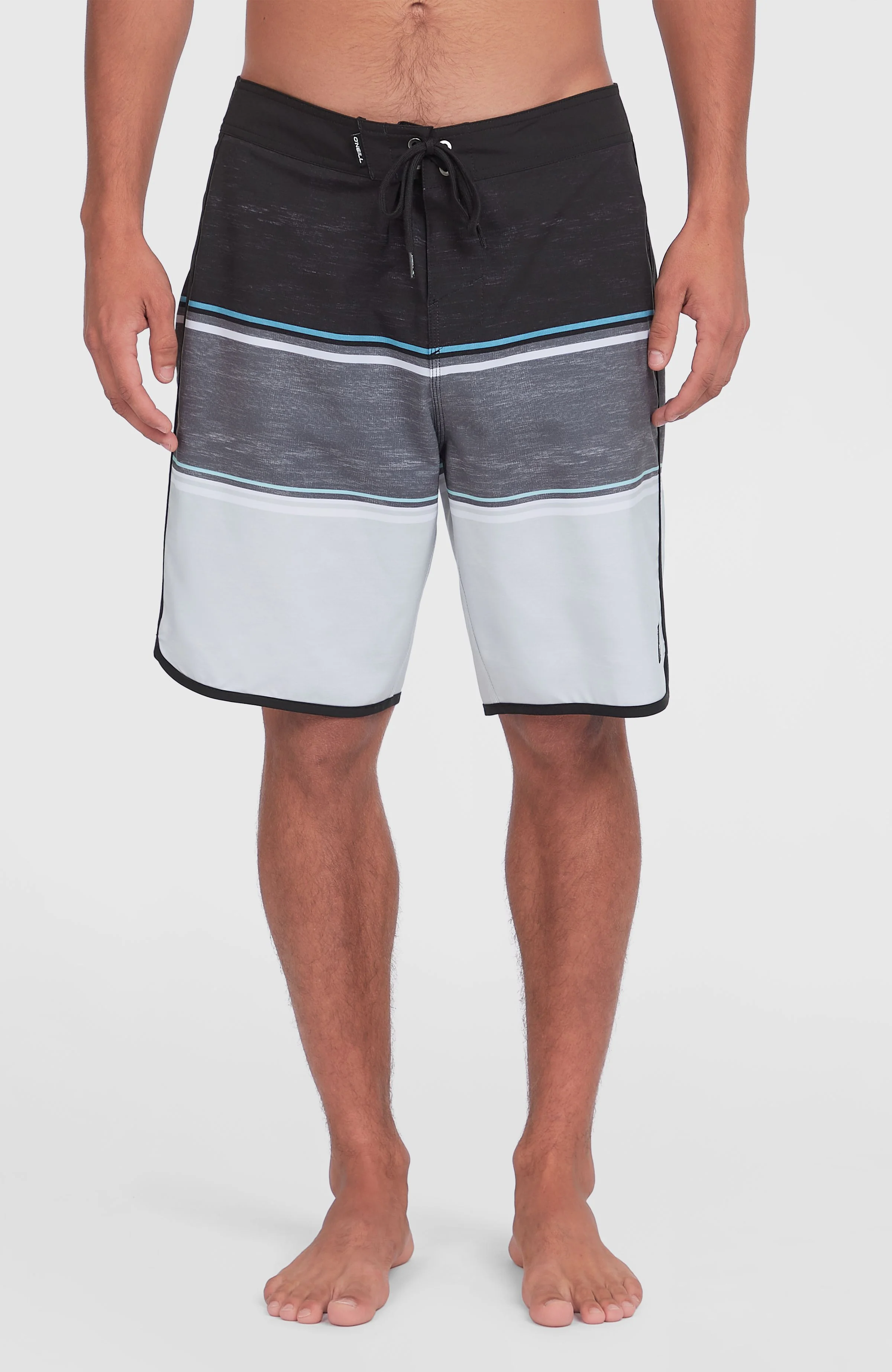12398-lennox-scallop-19-boardshorts-black-out-colour-block-1.webp Lennox Scallop 19'' Boardshorts | Black Out Colour Block