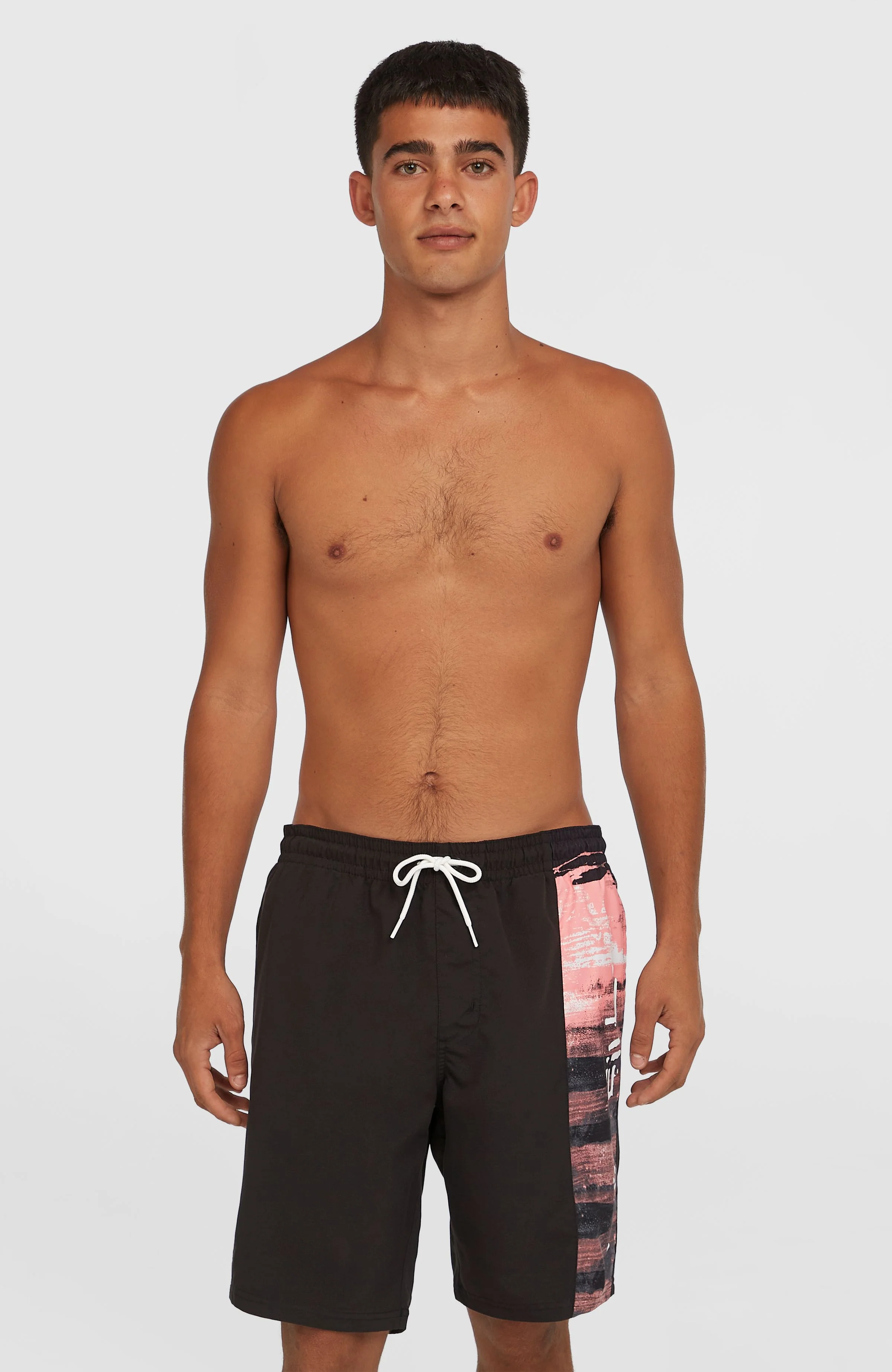 12465-retro-19-swim-shorts-coral-melted-texture-1.webp Retro 19'' Swim Shorts | Coral Melted Texture