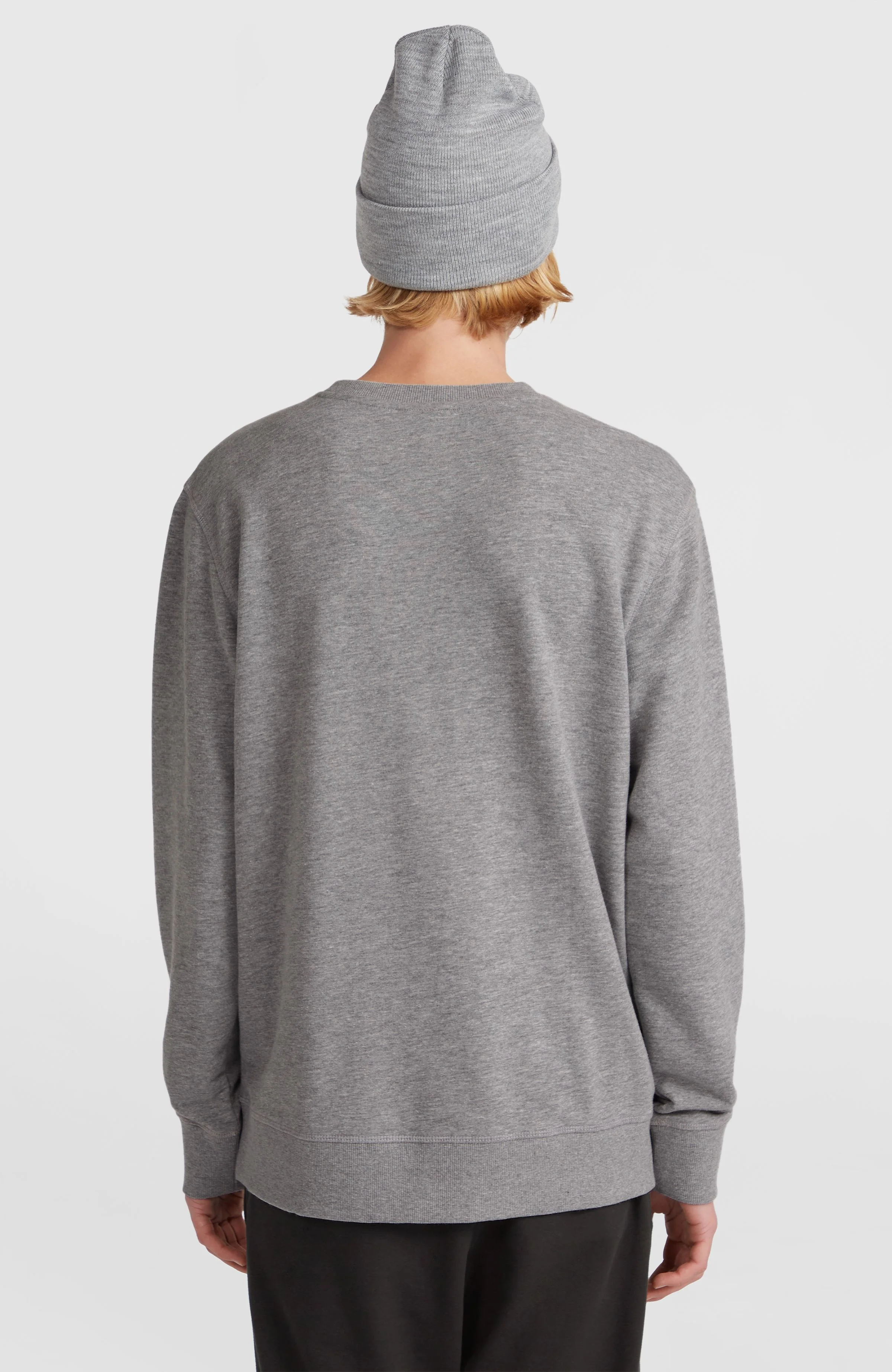 O'Neill Small Logo Crew Sweatshirt | Silver Melee