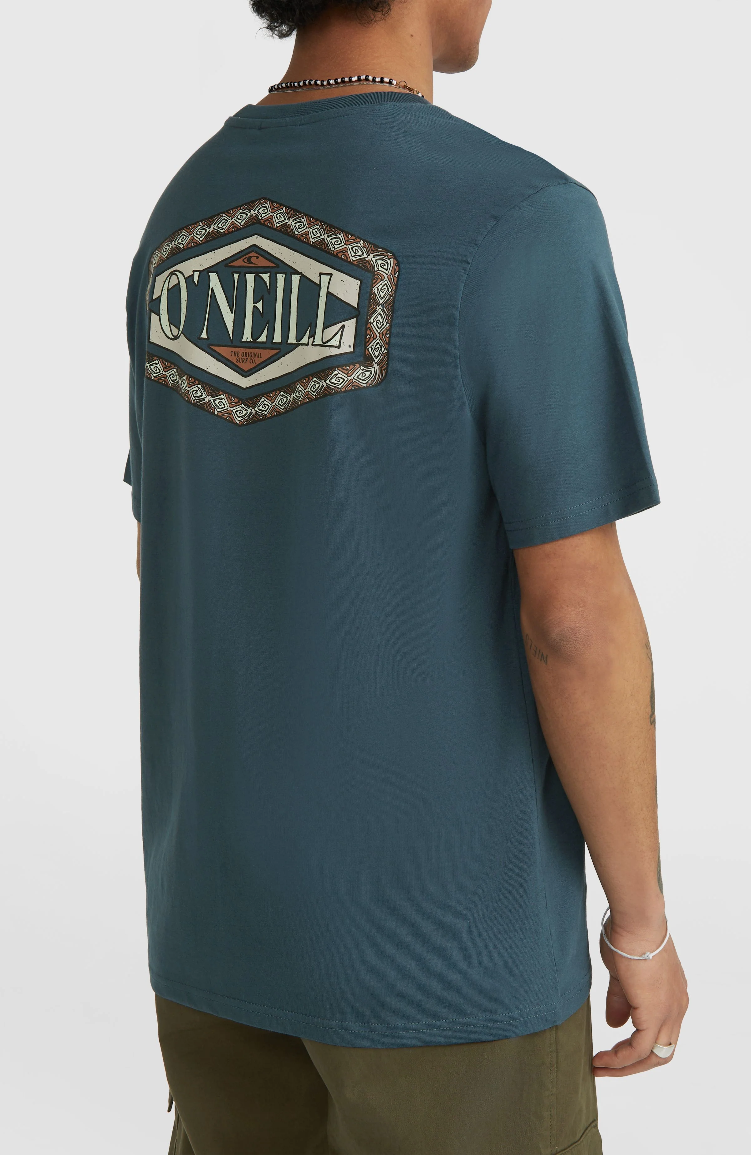 Back Print T-Shirt | Alma Steel