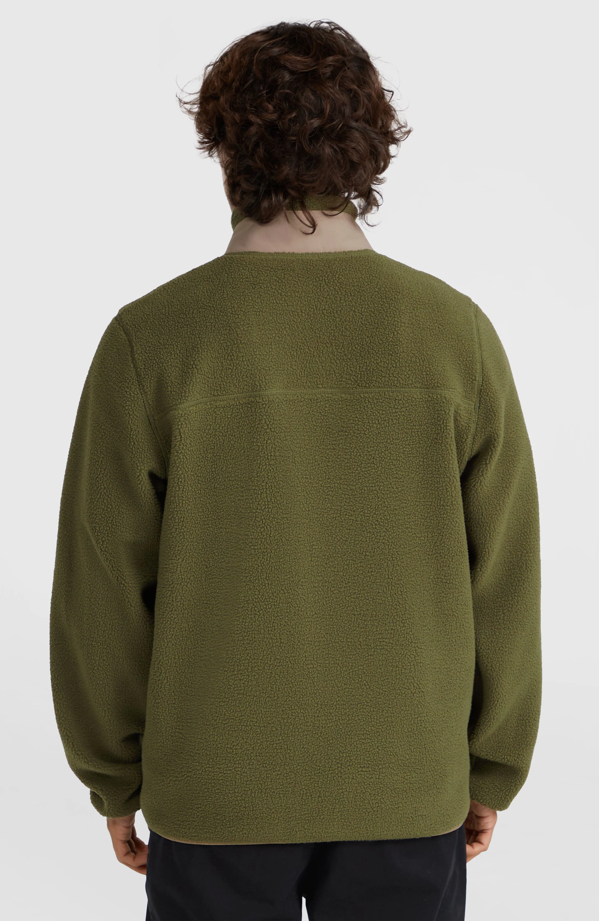 High-Pile Full-Zip Fleece | Forest Night