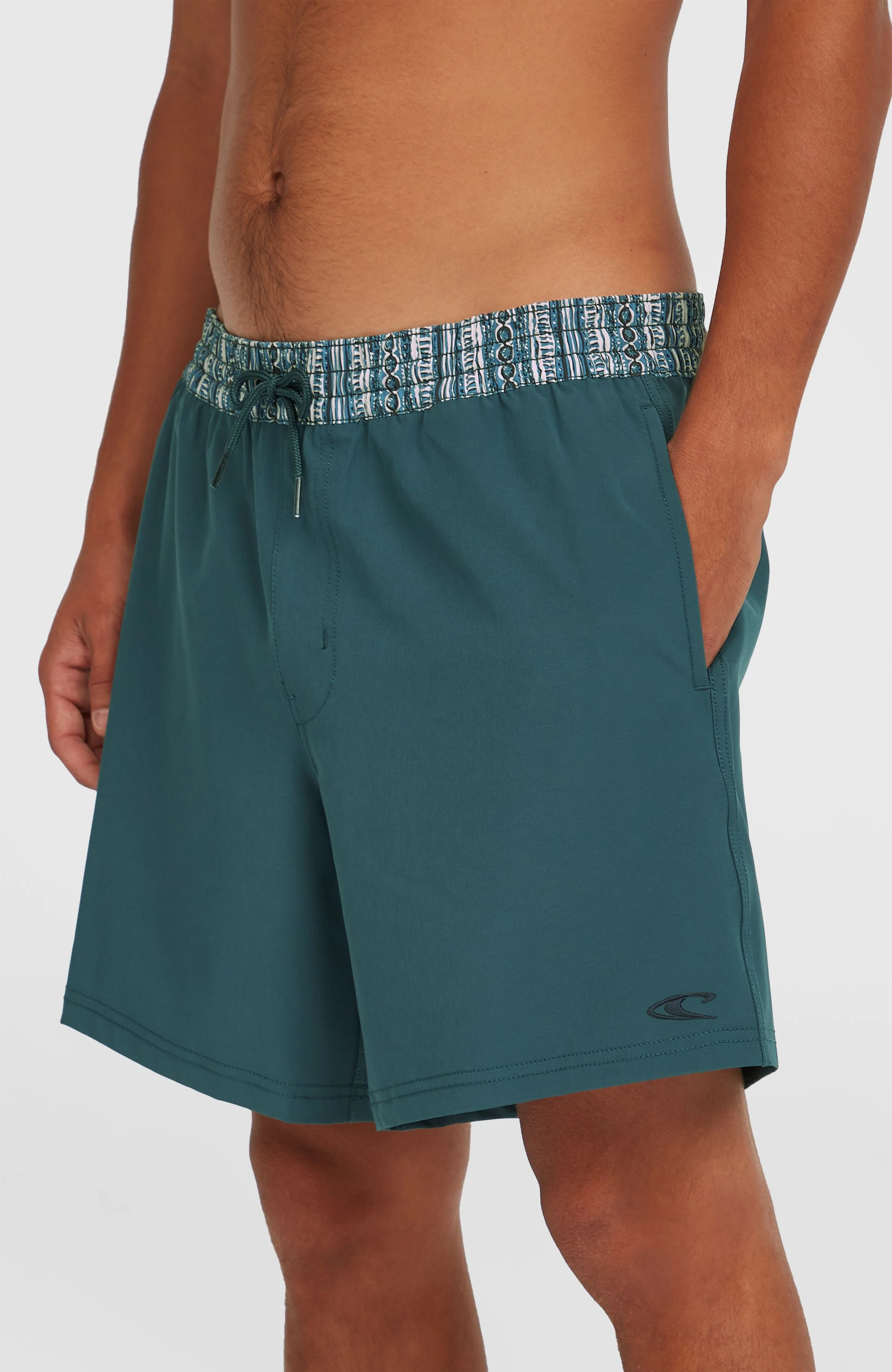 Pocket Print 16'' Swim Shorts | Alma Steel