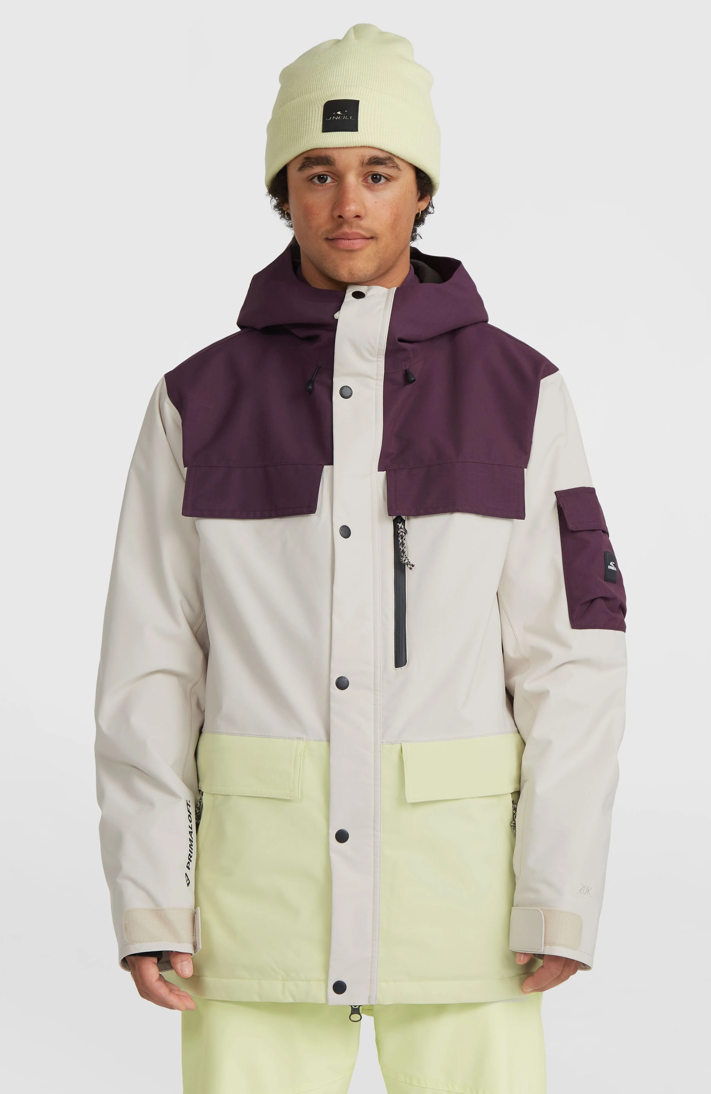 12827-utility-pro-hybrid-snow-jacket-atmosphere-colour-block-1.webp Utility Pro Hybrid Snow Jacket | Atmosphere Colour Block