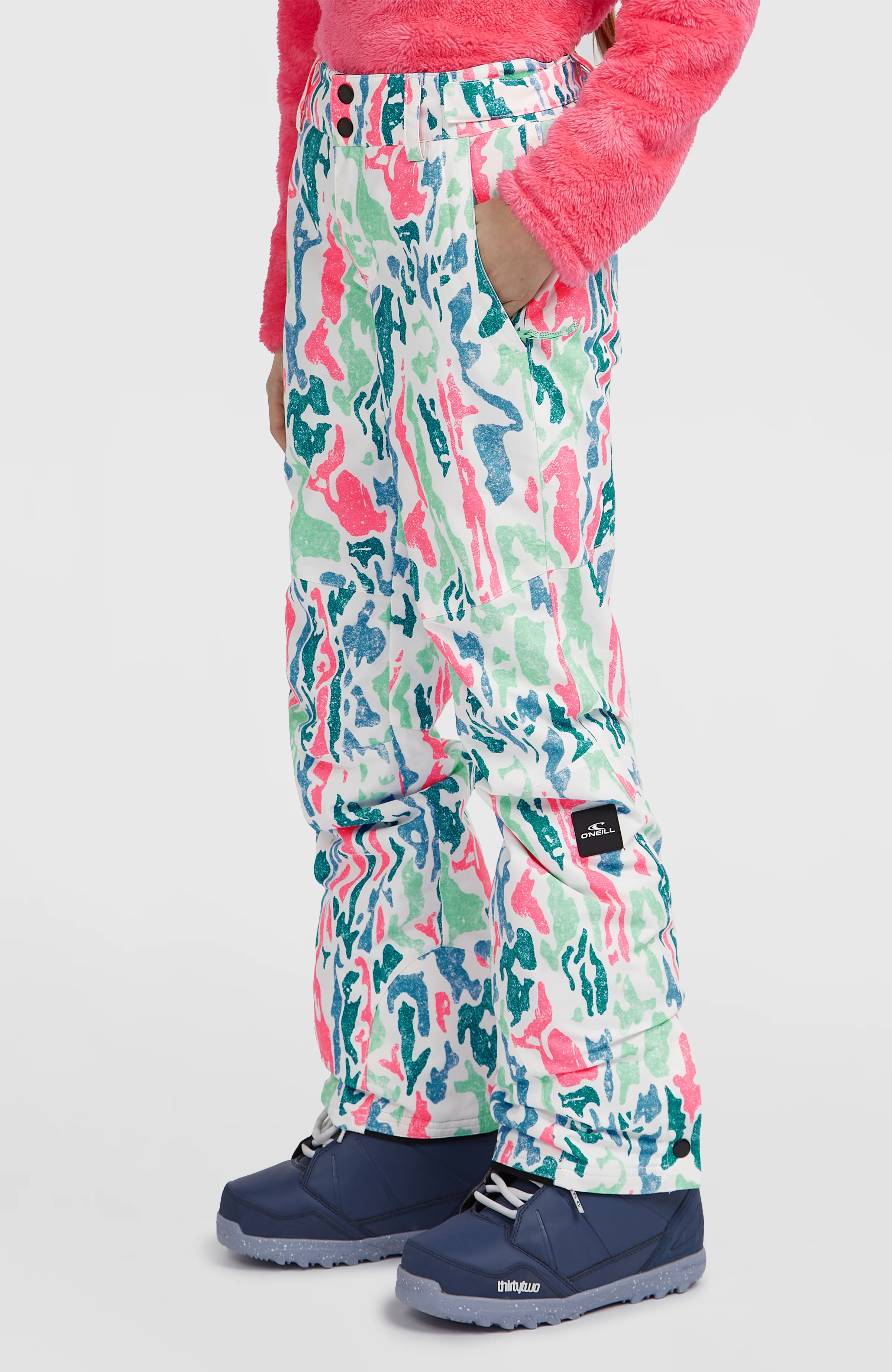 FWC'Cruz Snow Pants | White Cluster