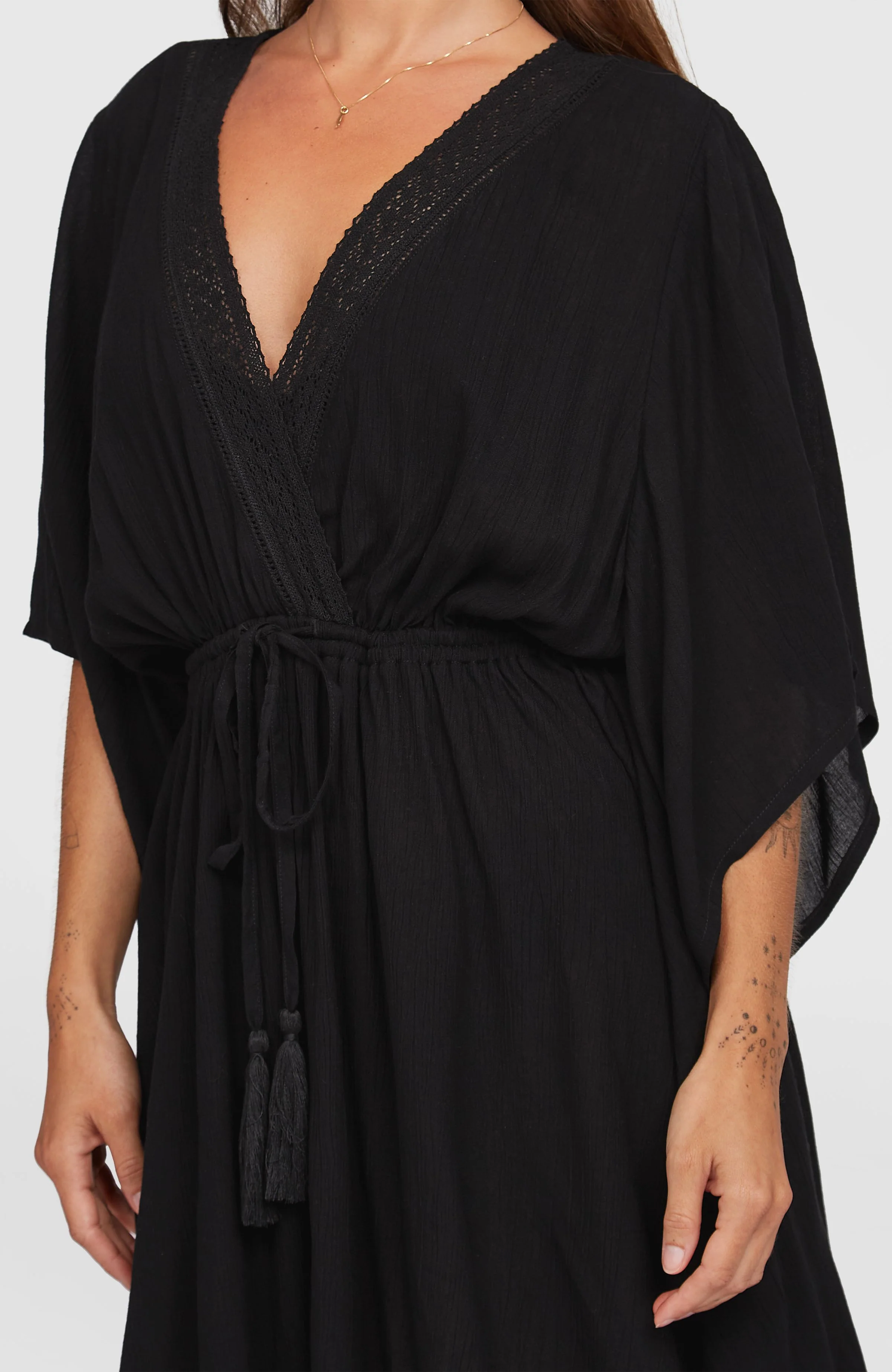 Essentials Cover Up Dress | Black Out