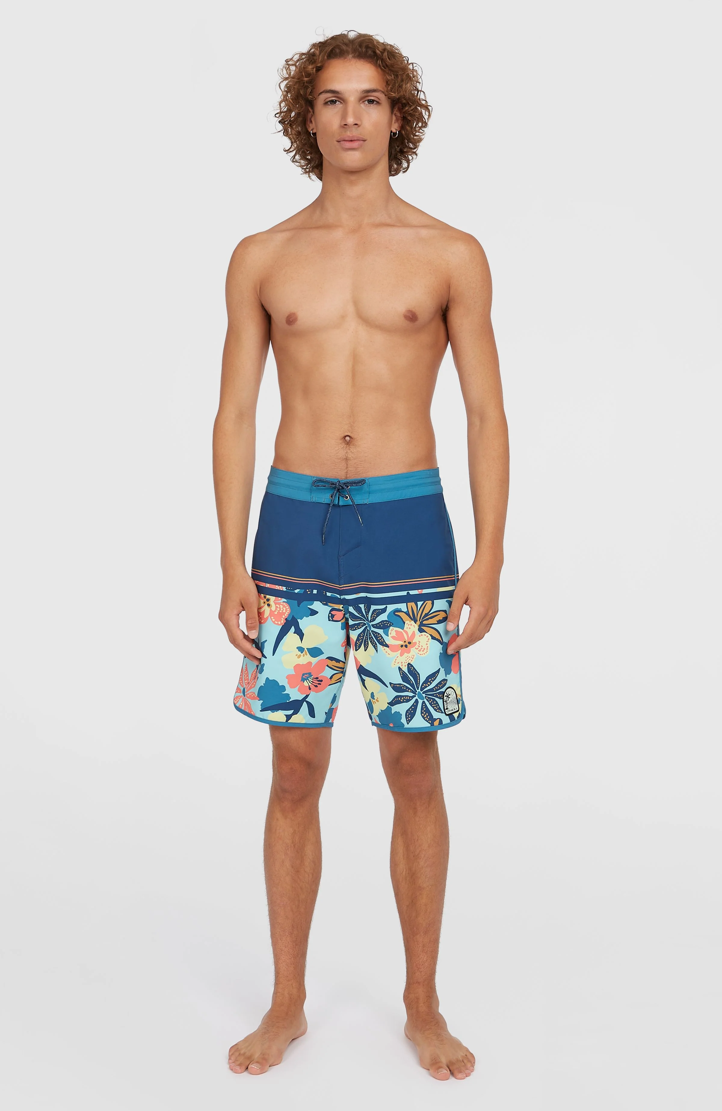Cruzer Scallop 18'' Boardshorts | Indigo Scallop