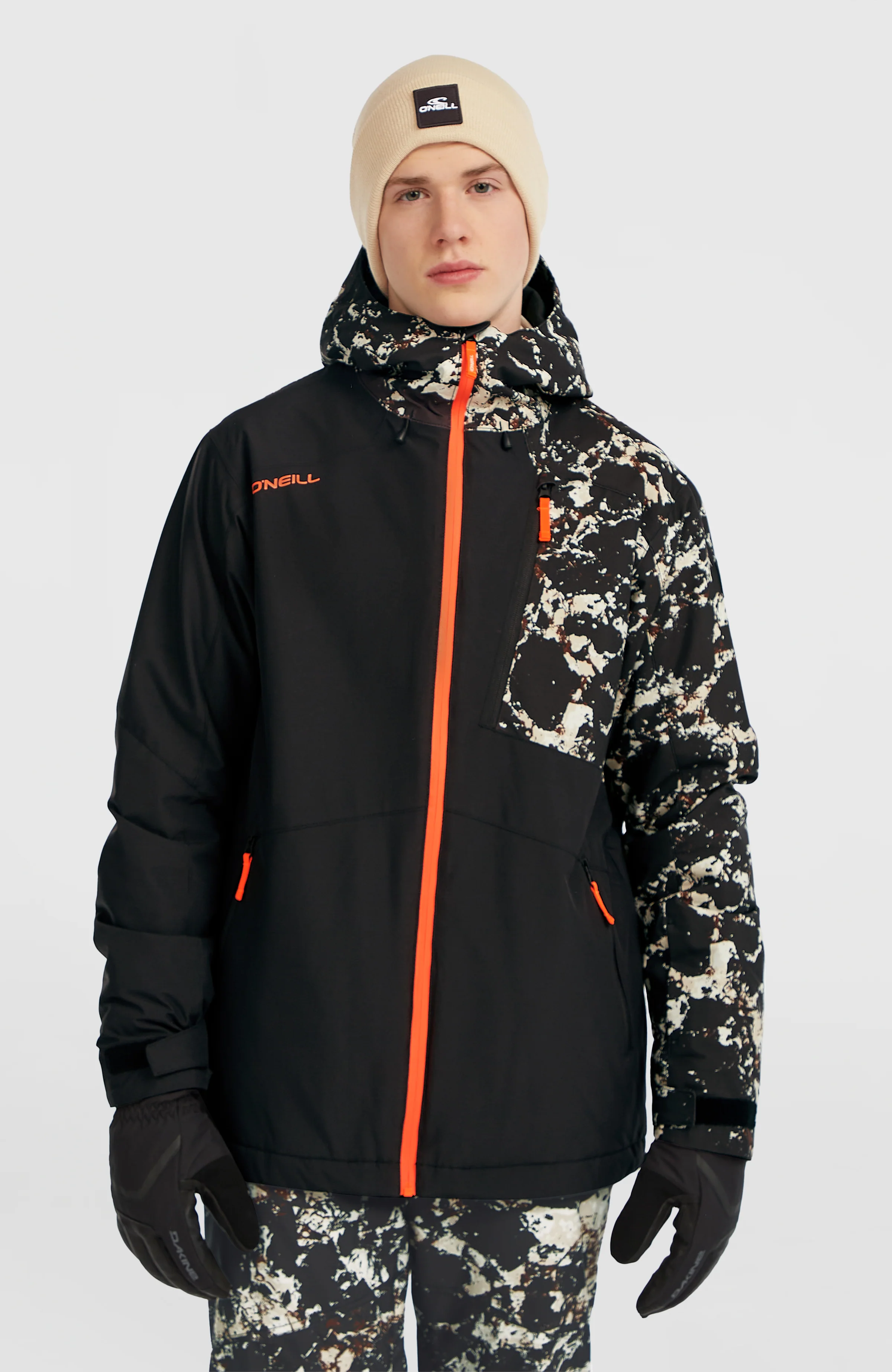 13239-fwc-cruz-block-snow-jacket-black-beige-quarry-1.webp FWC'Cruz Block Snow Jacket | Black/Beige Quarry