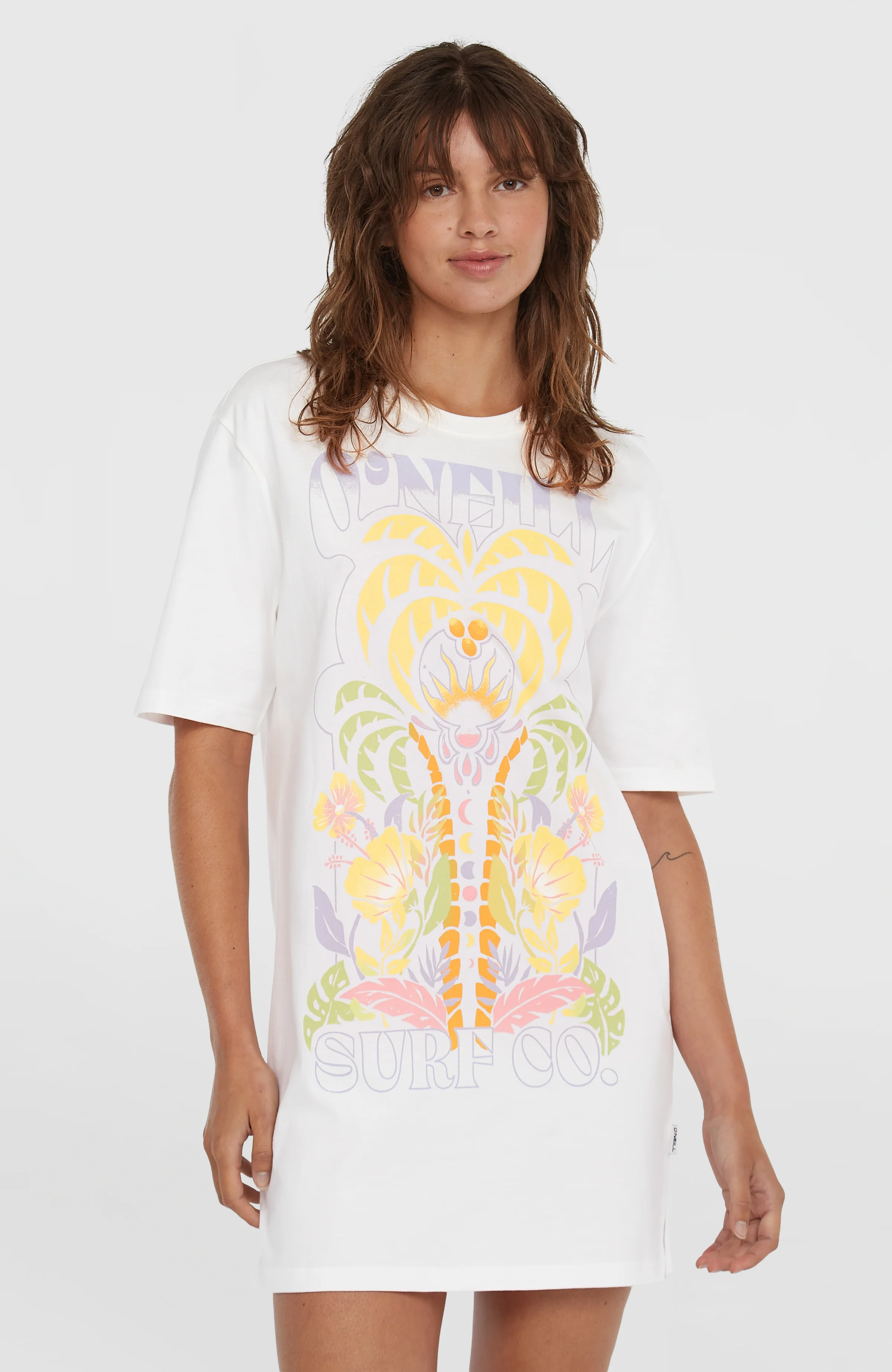 Beach Vintage Tee Dress | Snow White
