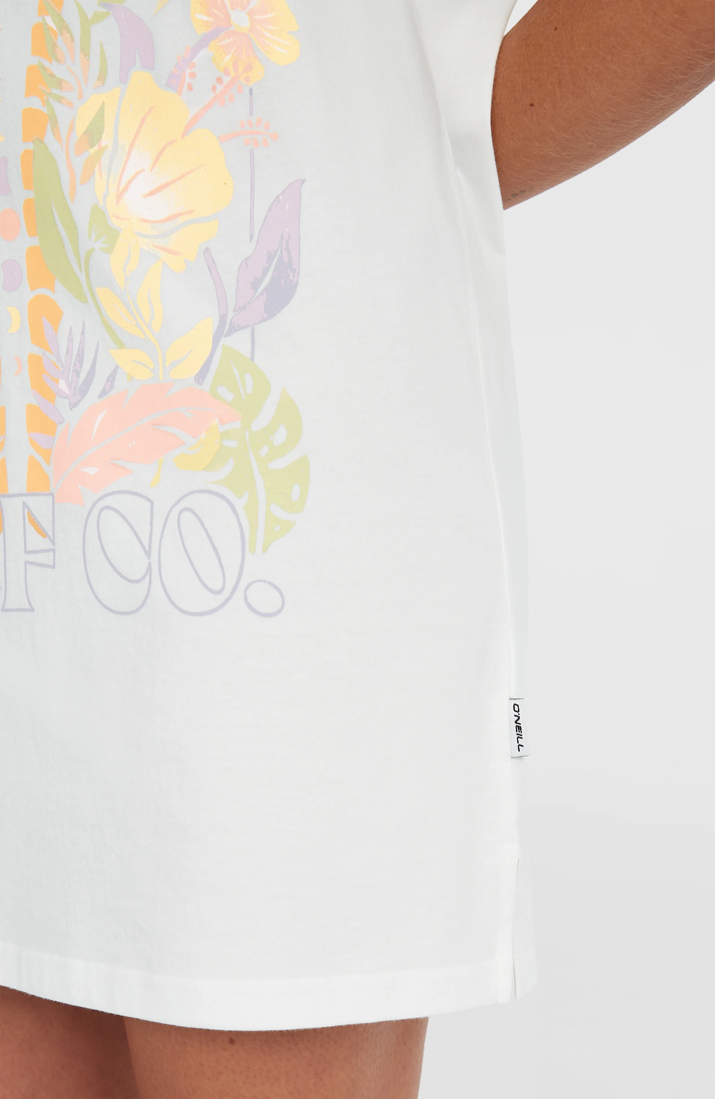 Beach Vintage Tee Dress | Snow White