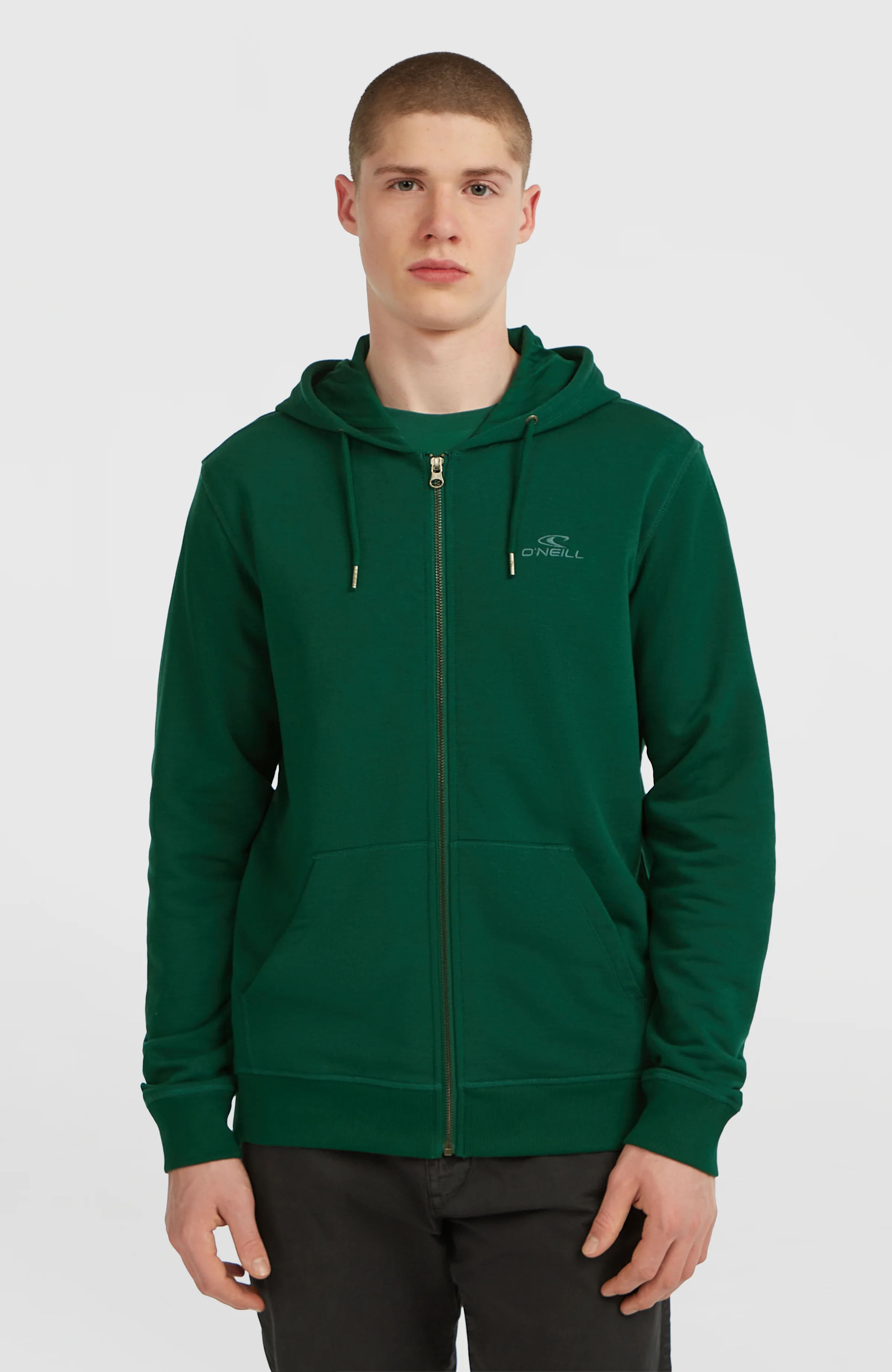 13292-small-logo-full-zip-hoodie-emerald-envy-1.webp Small Logo Full-Zip Hoodie | Emerald Envy