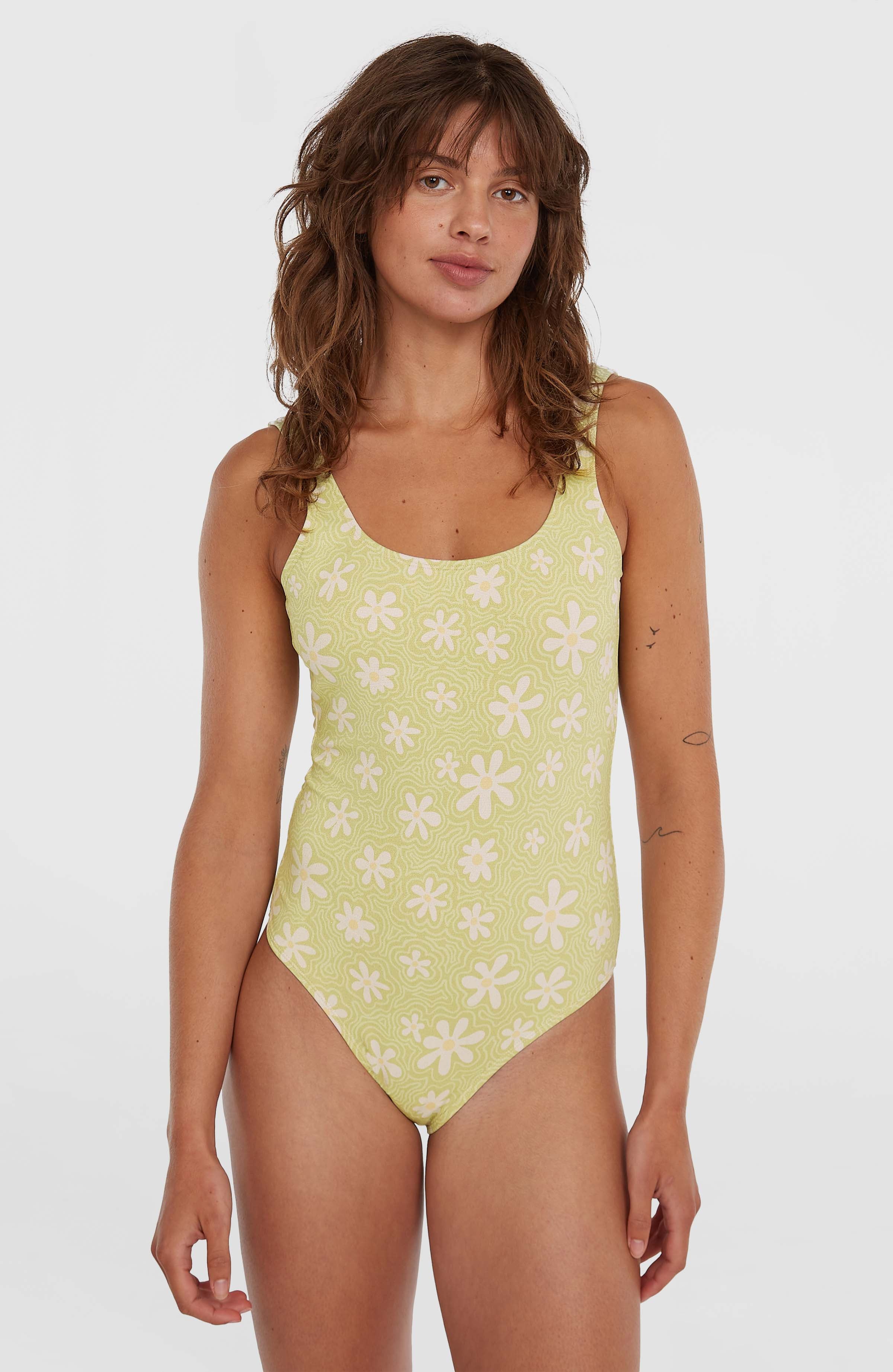 13354-beach-vintage-swimsuit-green-daisyline-1.jpg Beach Vintage Swimsuit | Green Daisyline