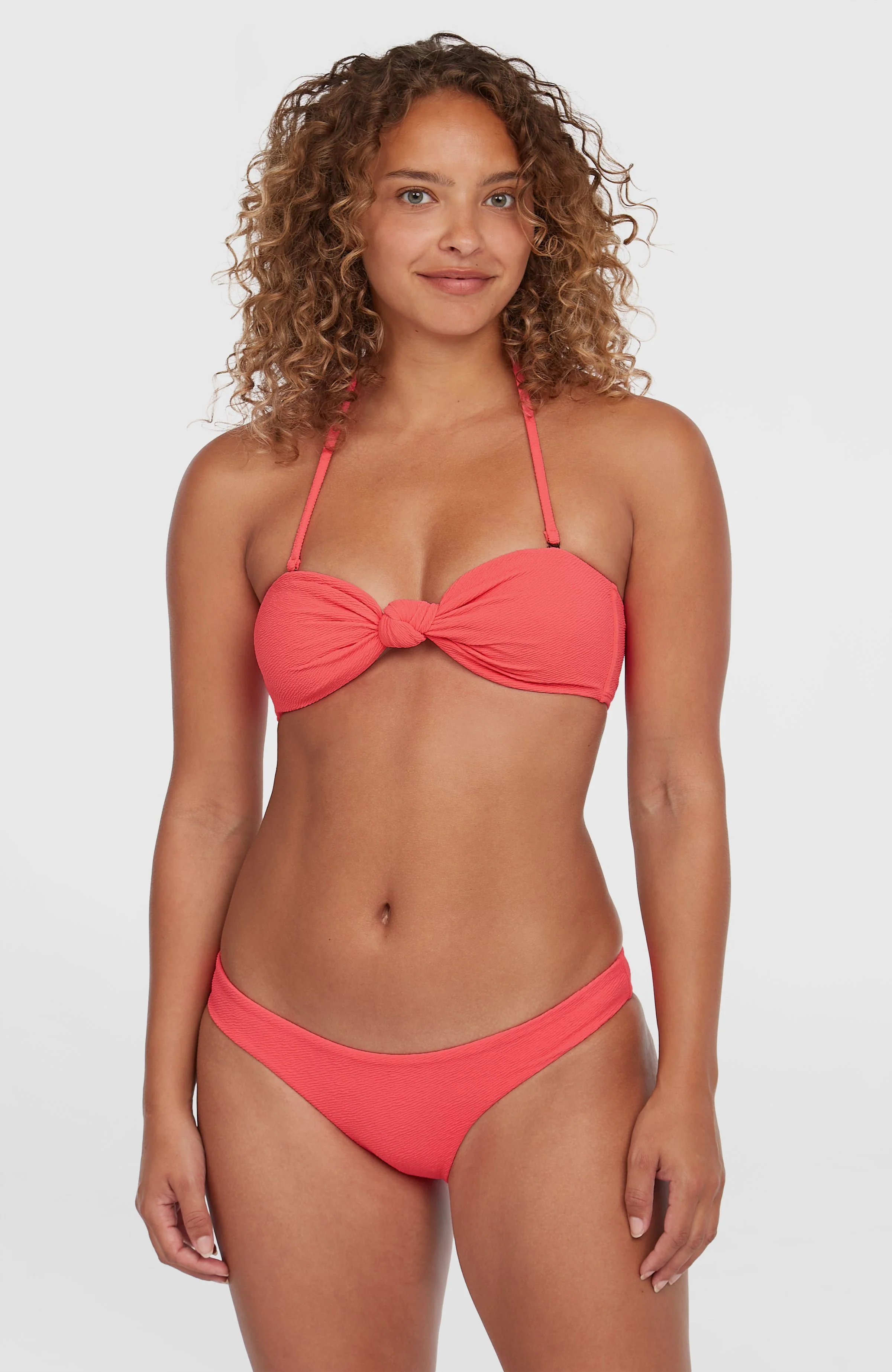 13798-knot-bandeau-matira-bikini-set-pink-flamingo-1.webp Knot Bandeau Matira Bikini Set | Pink Flamingo
